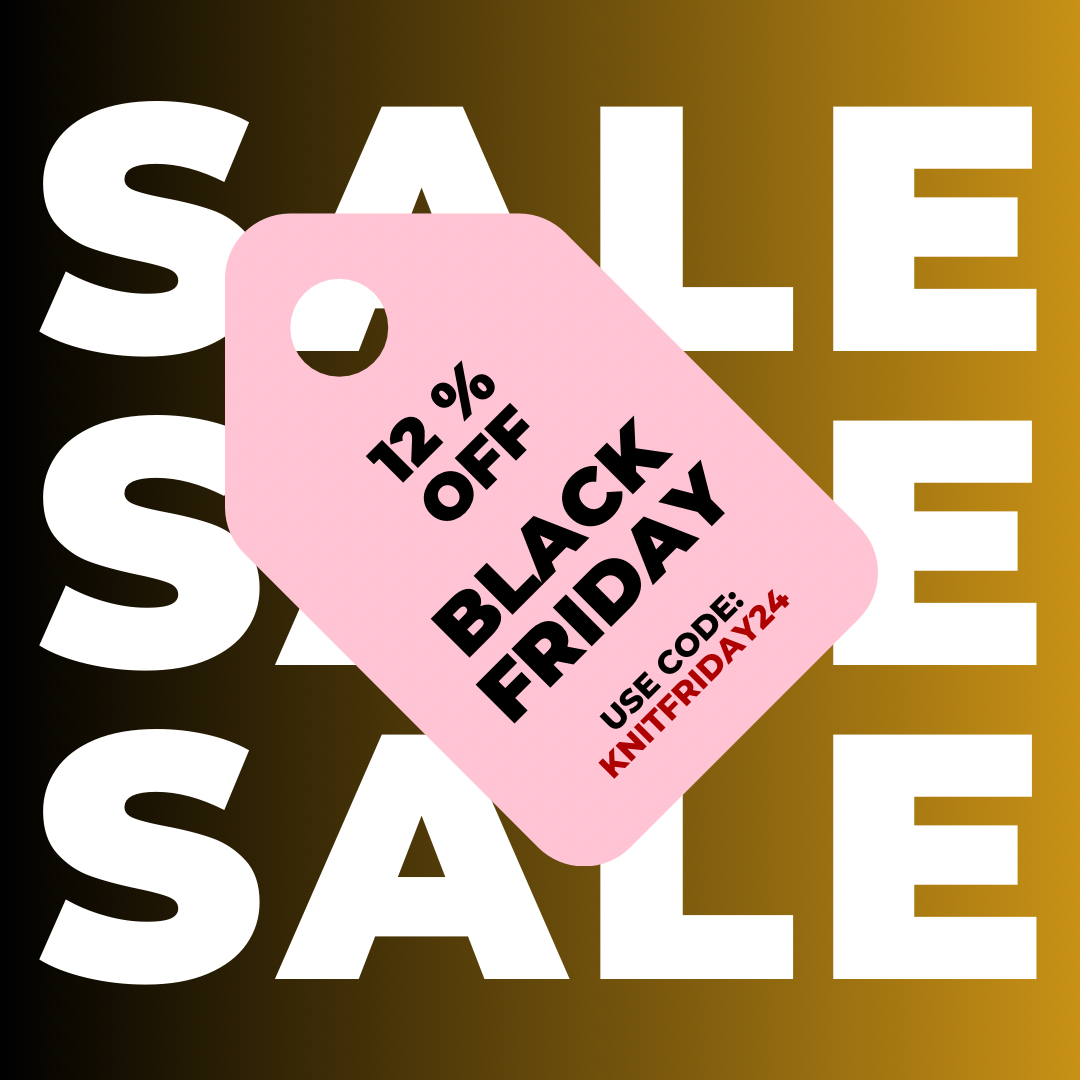 12% Off All Yarn for Black Friday!