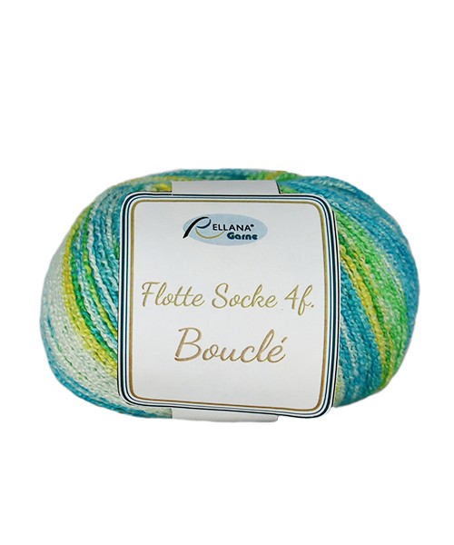 Flotte Socke 4f. Bouclé 1750