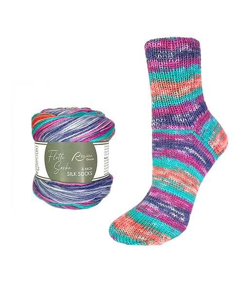 Flotte Socke silk socks 1890