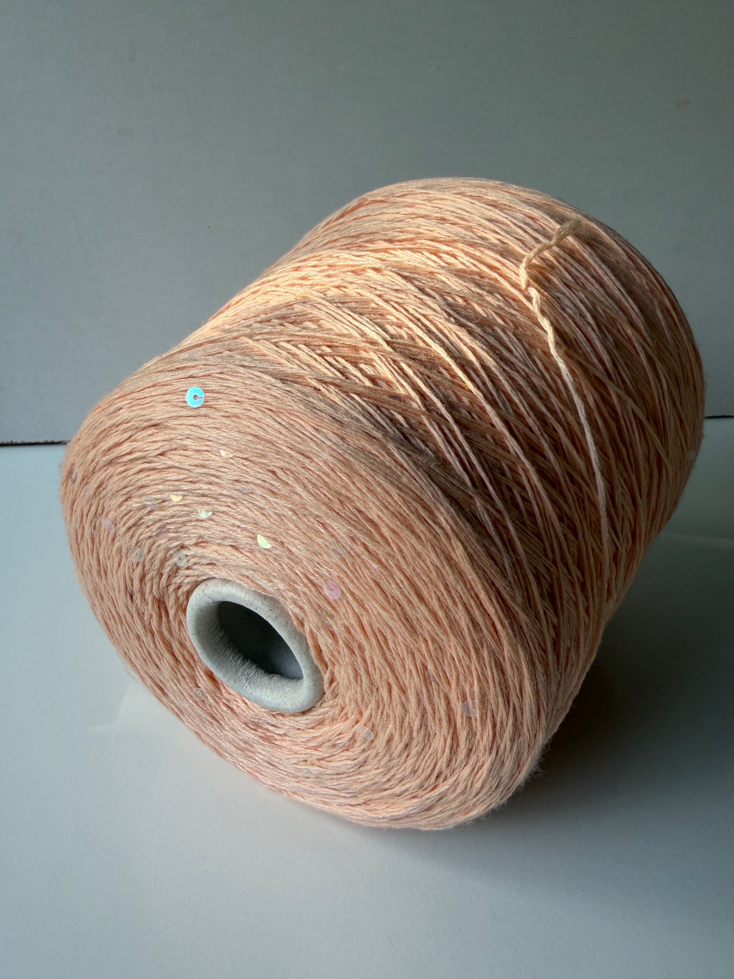 Filati Merino Pailletten Peach Blush