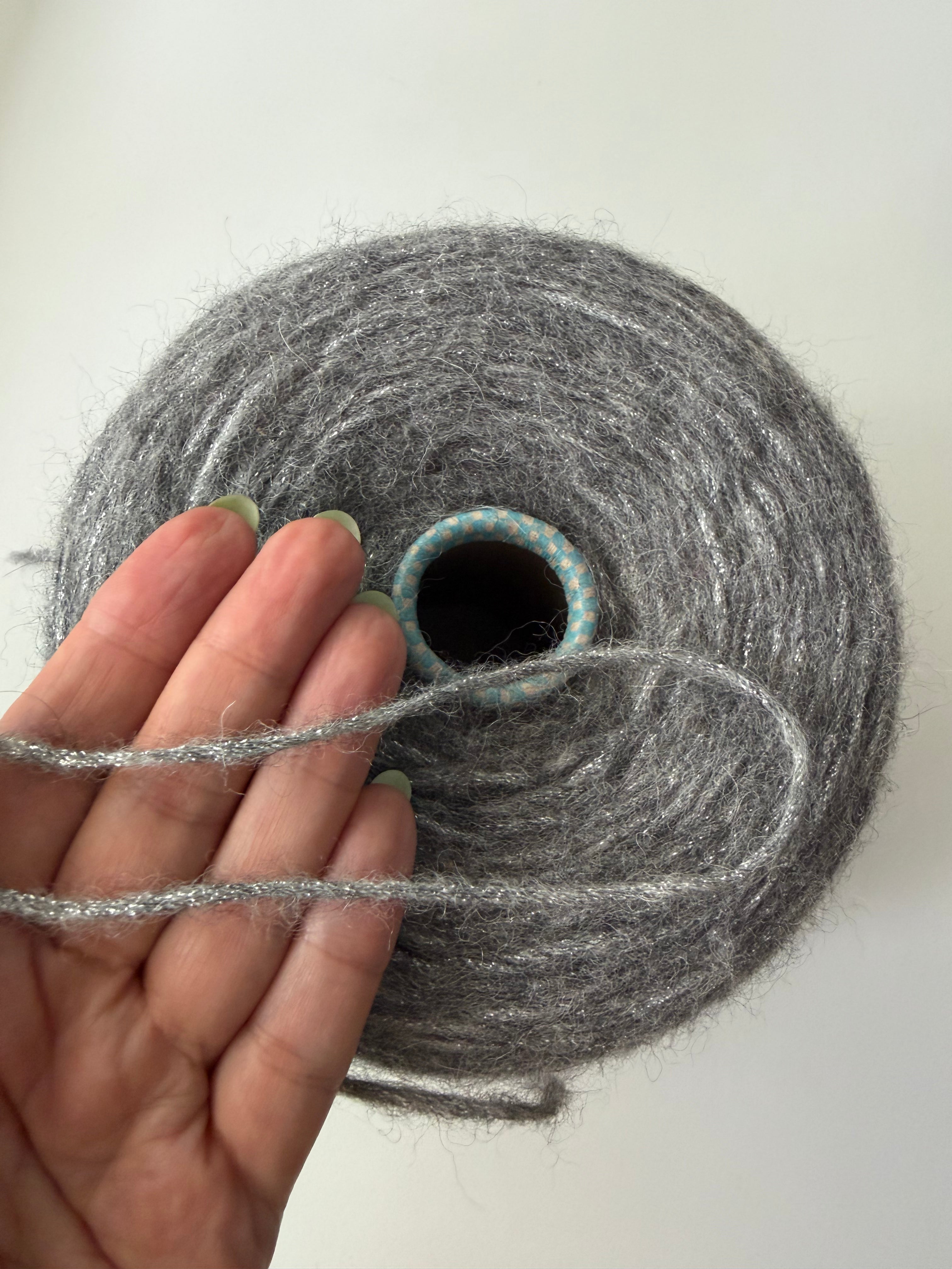 Filitaly Lab Mizar grey with lurex