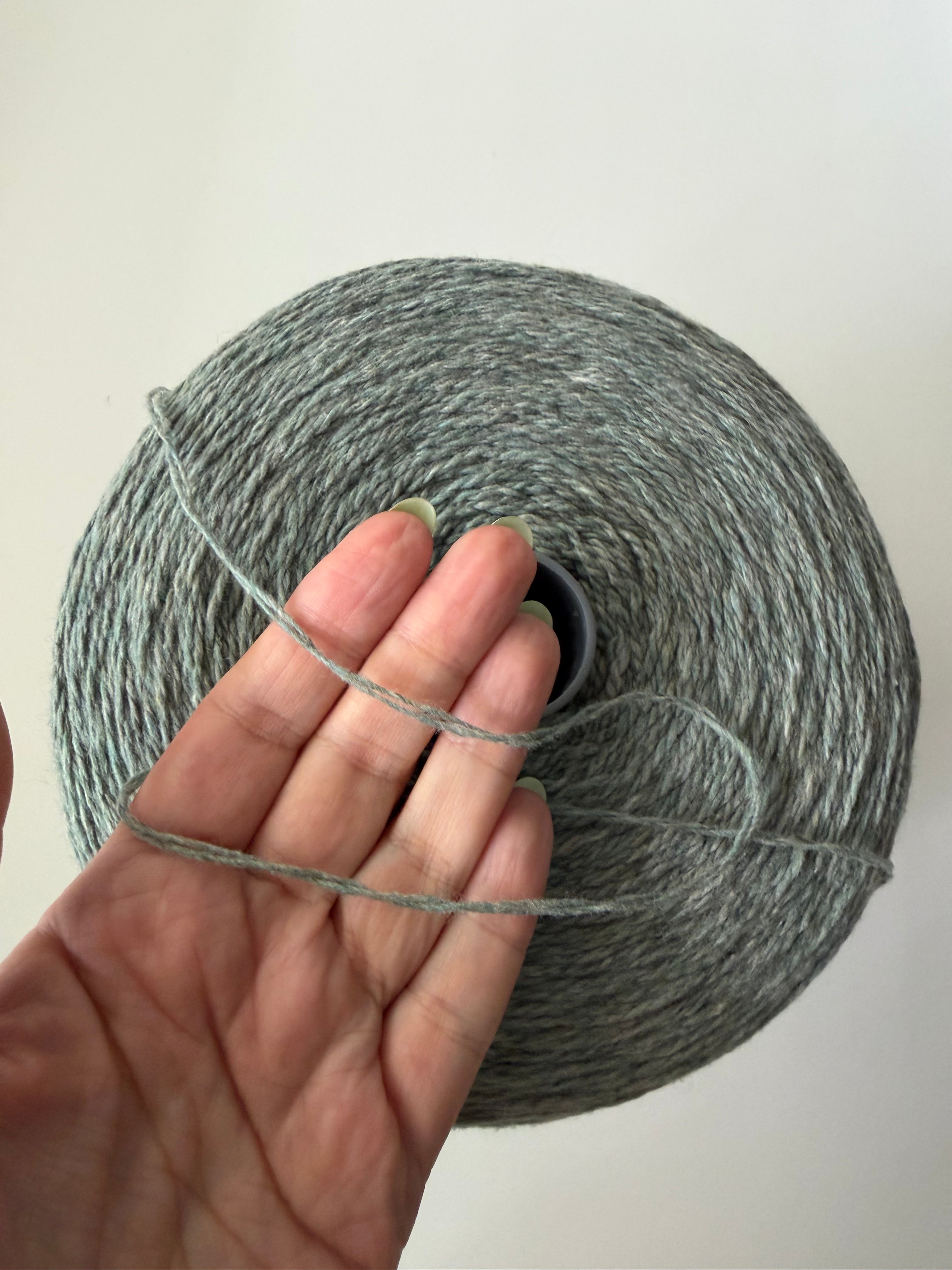 Lana Cashmere Sage Grey