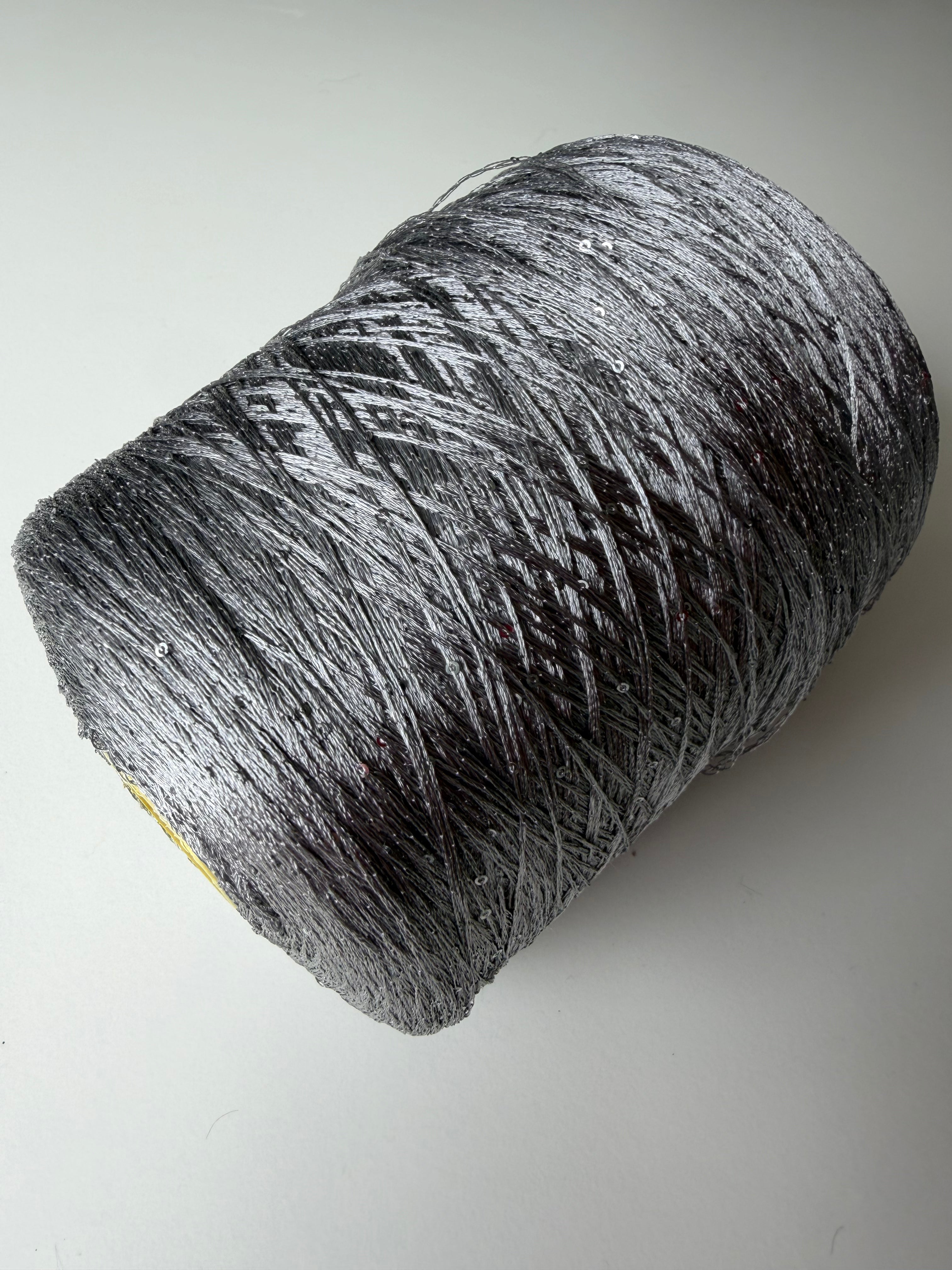 Paillettes micro, Grey, 1100 gr cone