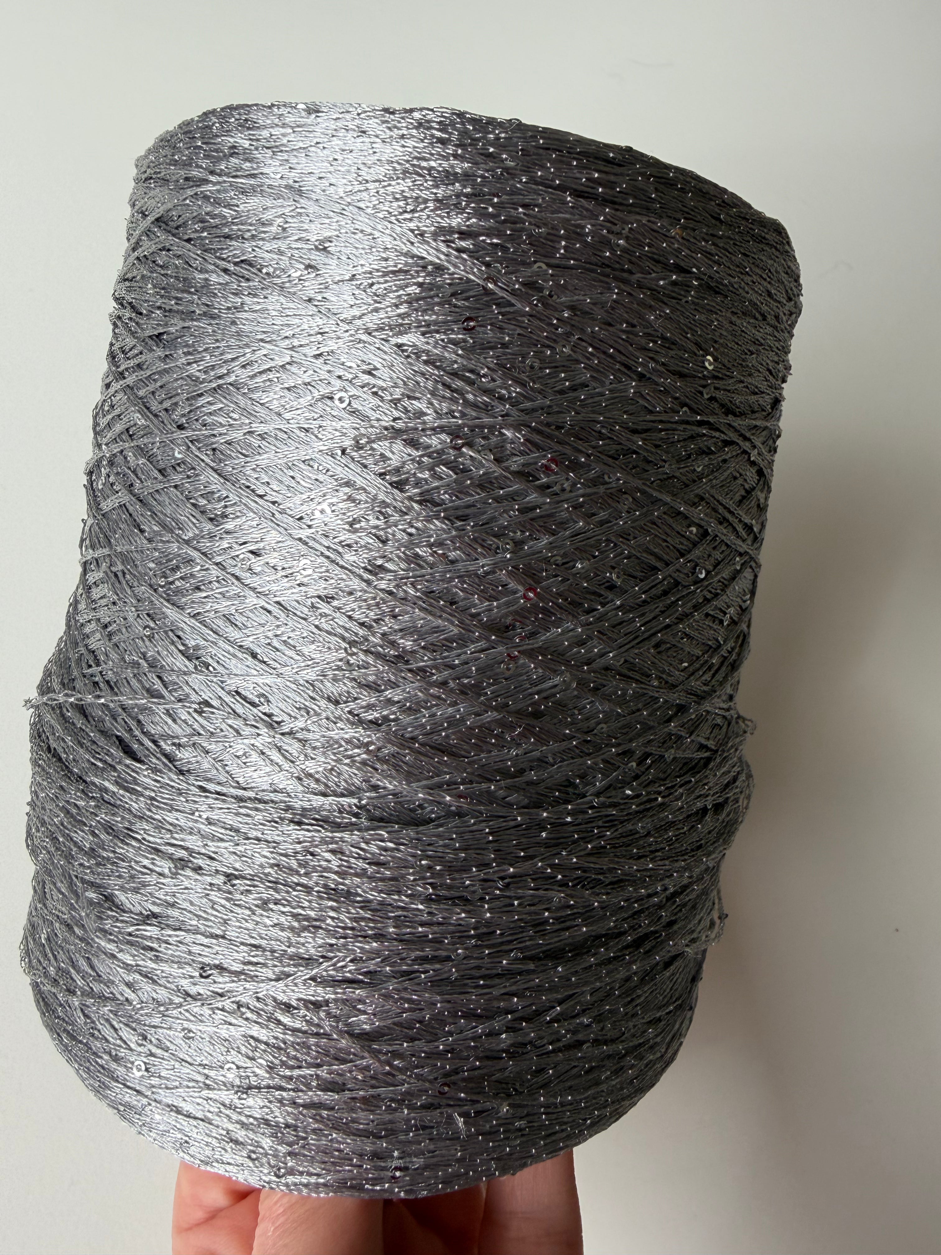 Paillettes micro, Grey, 1100 gr cone