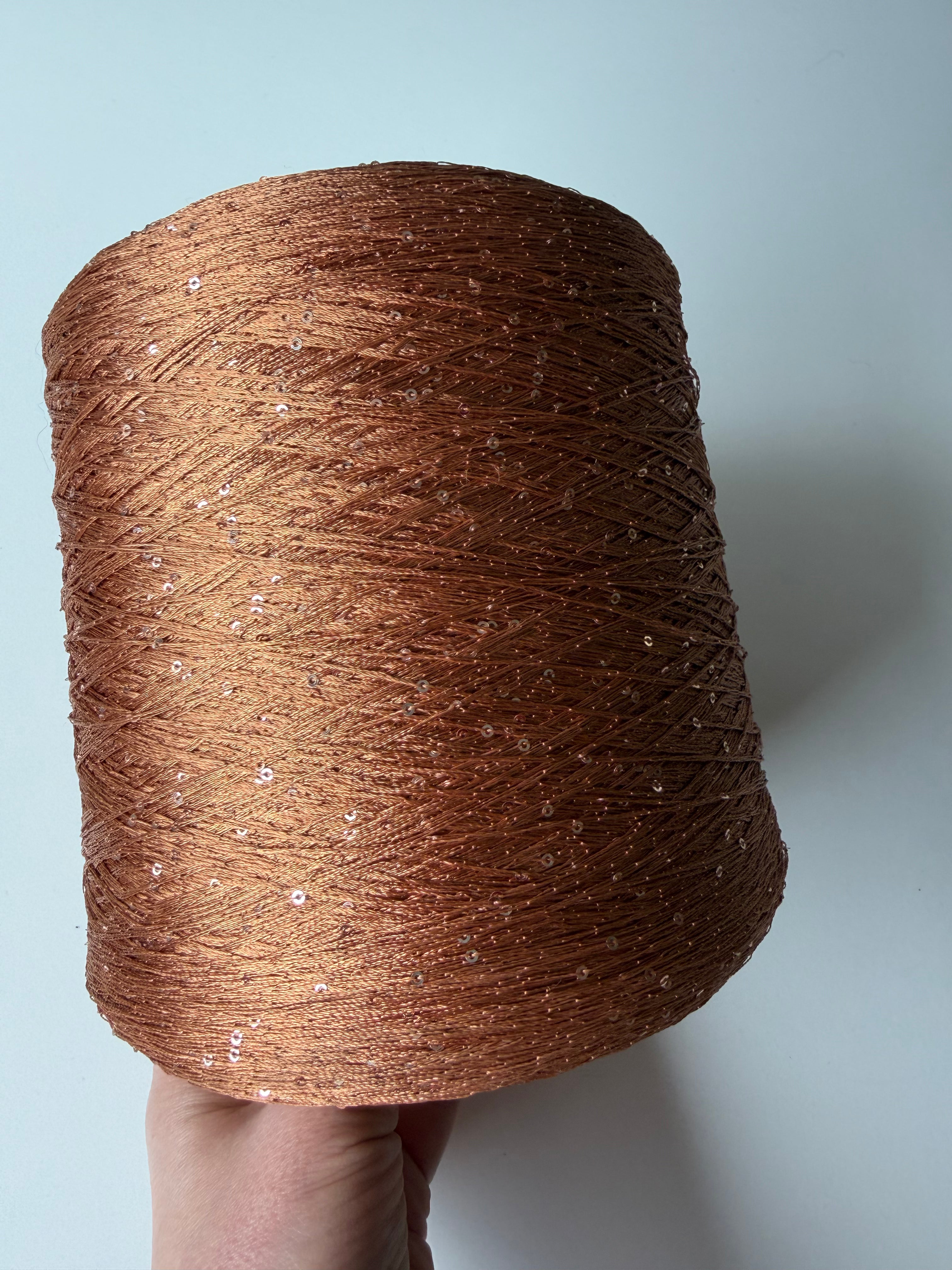 Paillettes micro, Rust, 1300 gr cone