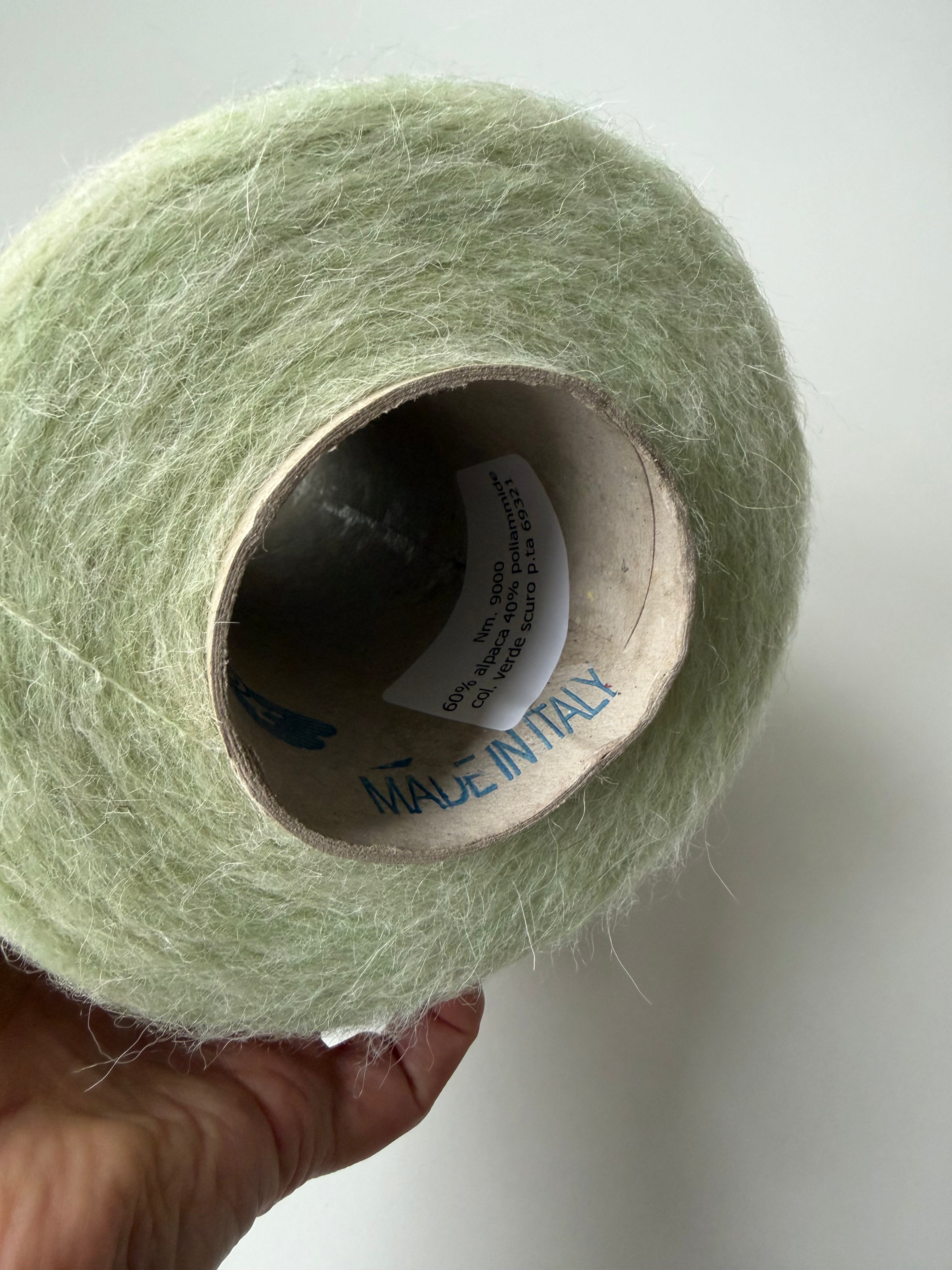 Hircus Filati Alpaca blend light green