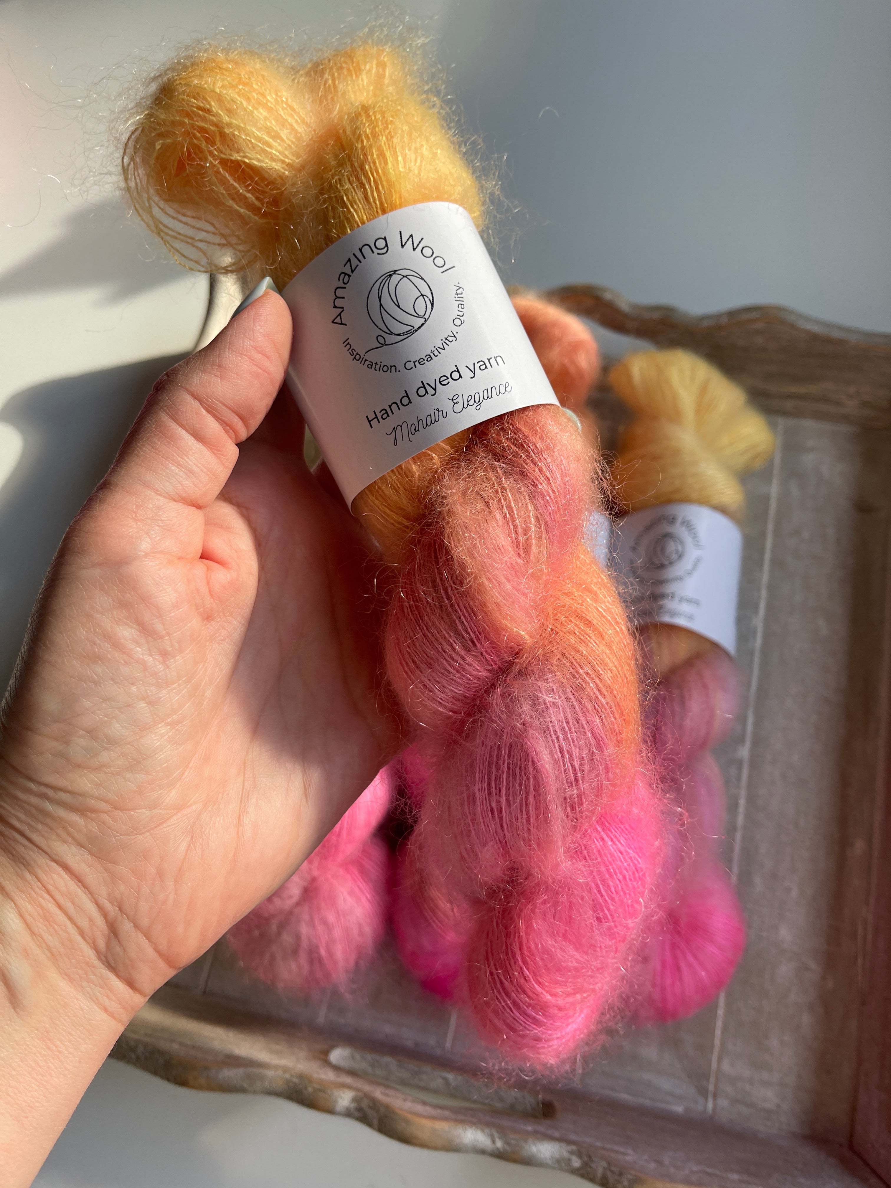 Mohair Elegance: Pink Lemonade