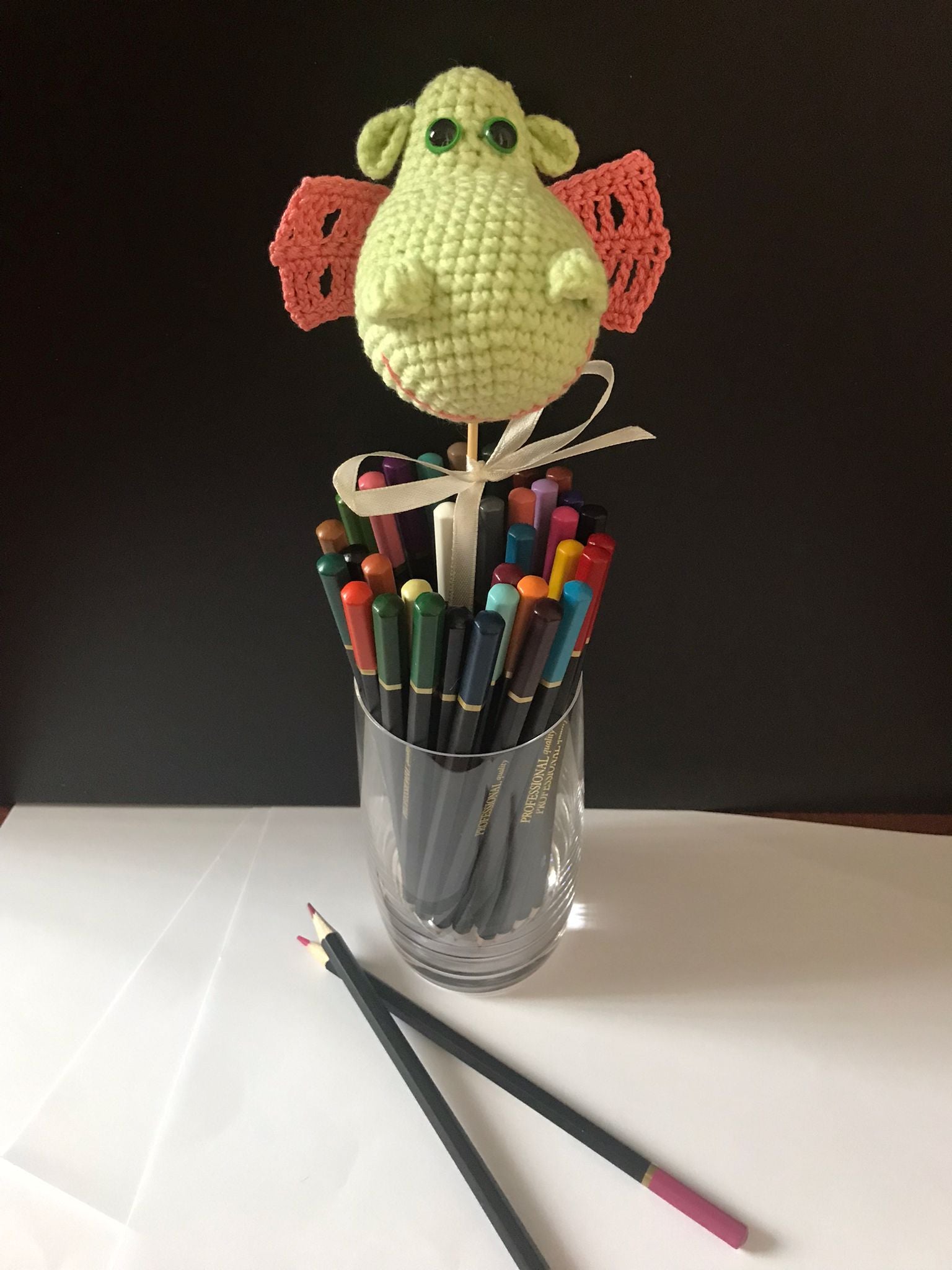Amigurumi Dragon Toy free crochet pattern