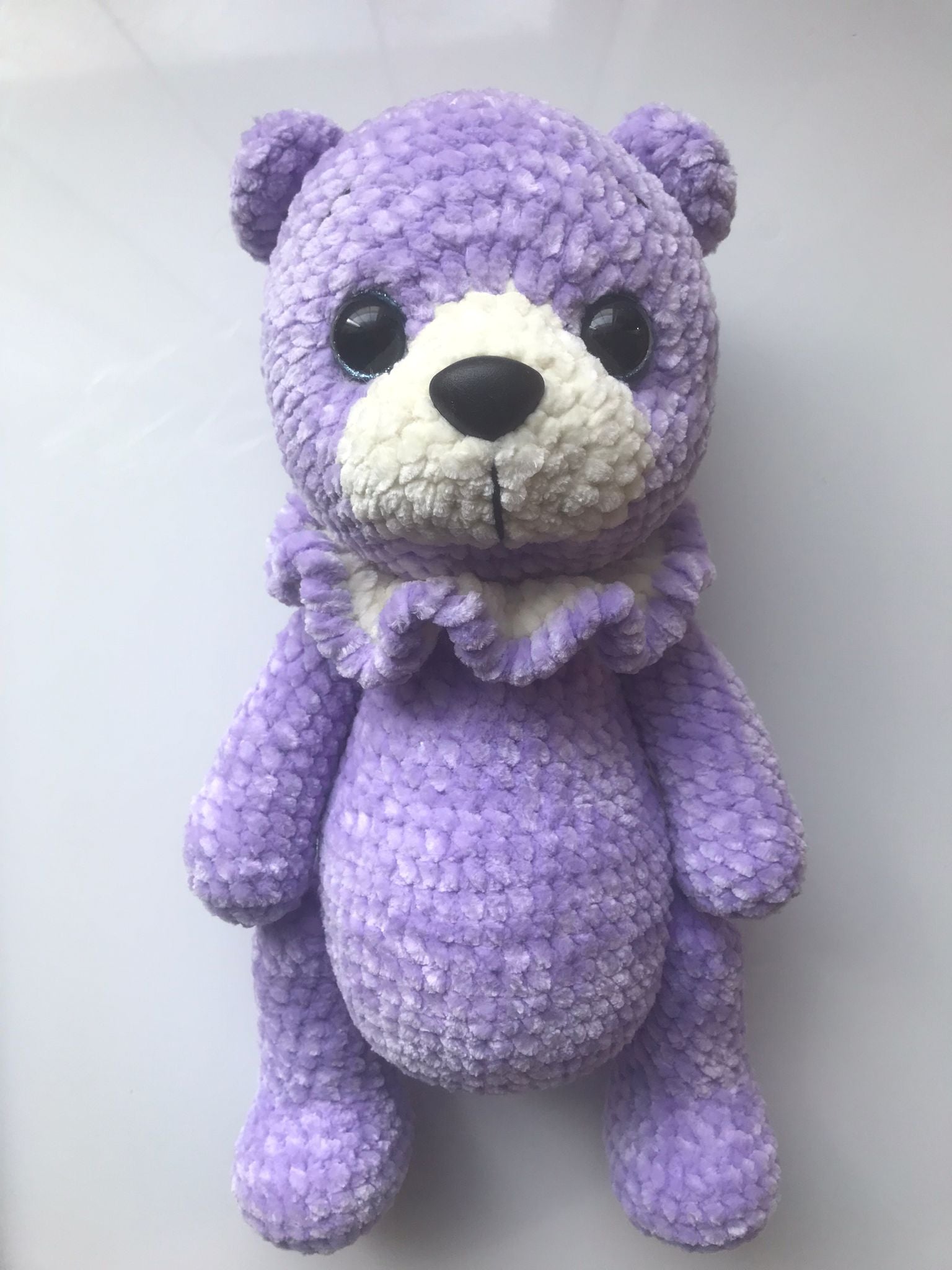 CROCHET PATTERN Amigurumi Toy "Bear with a collar"
