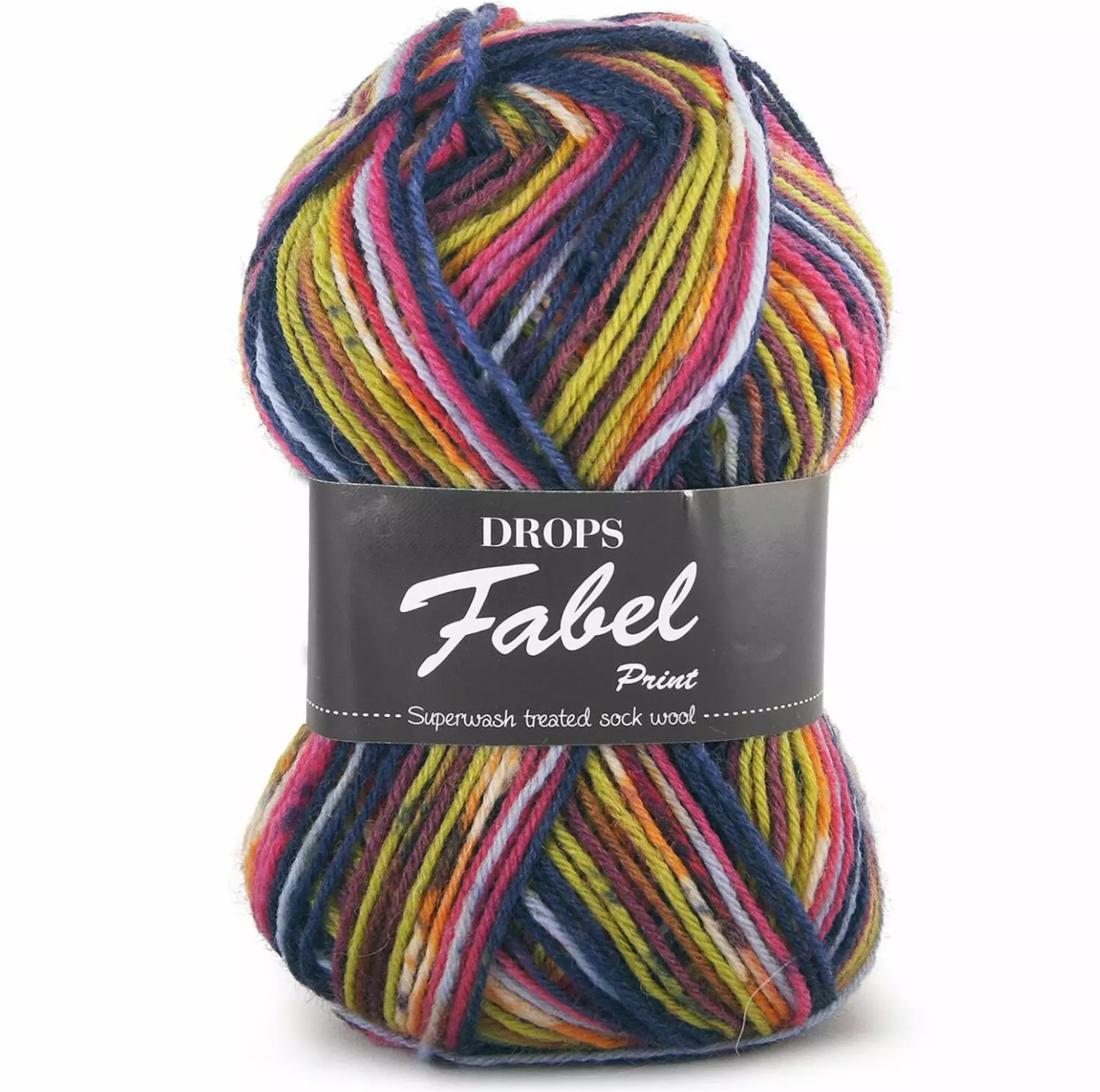 DROPS Fabel Print 901 candy