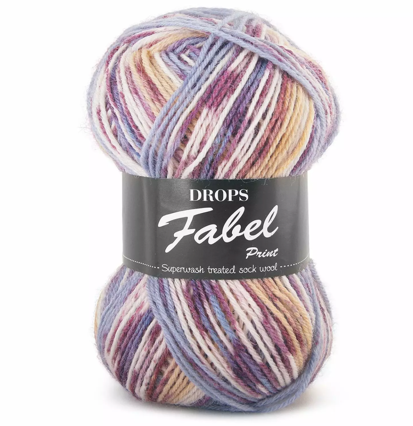 DROPS Fabel Print 904 lavender