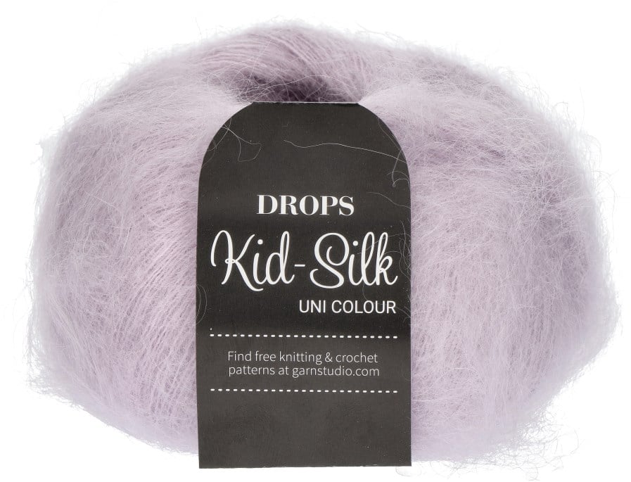 DROPS Kid-Silk Uni Colour 09 light lavender