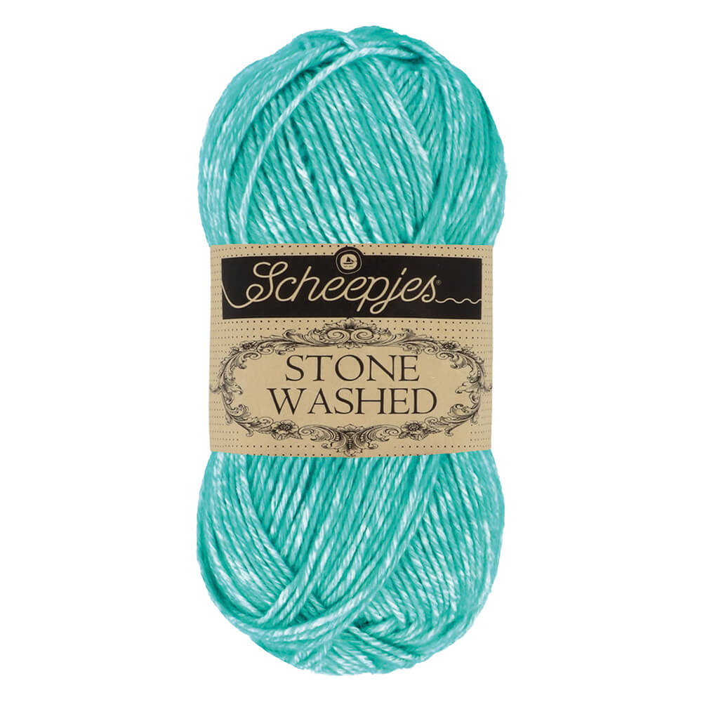 Stone washed 824 Turquoise