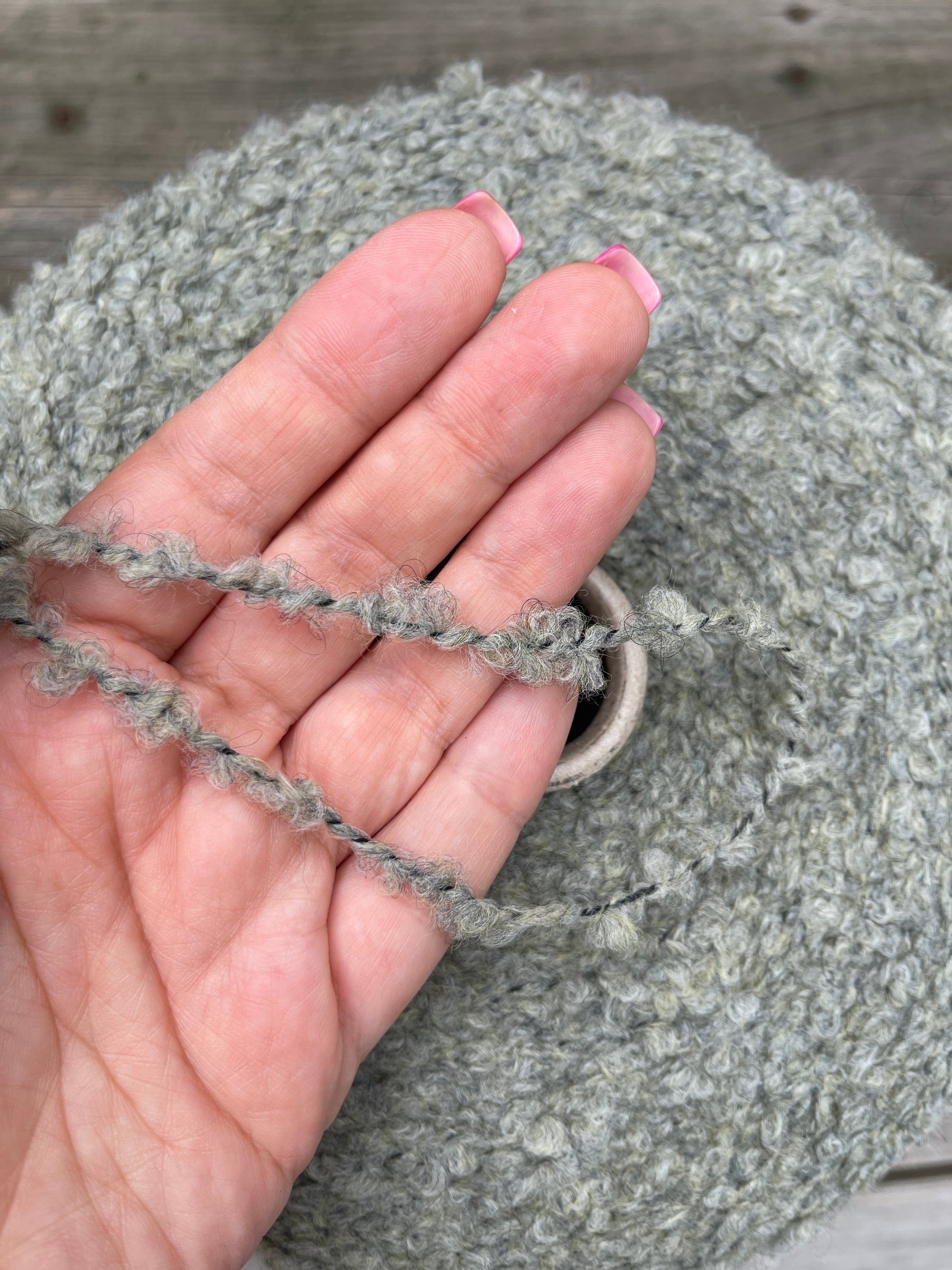 Lagopolane Boccolo green-grey