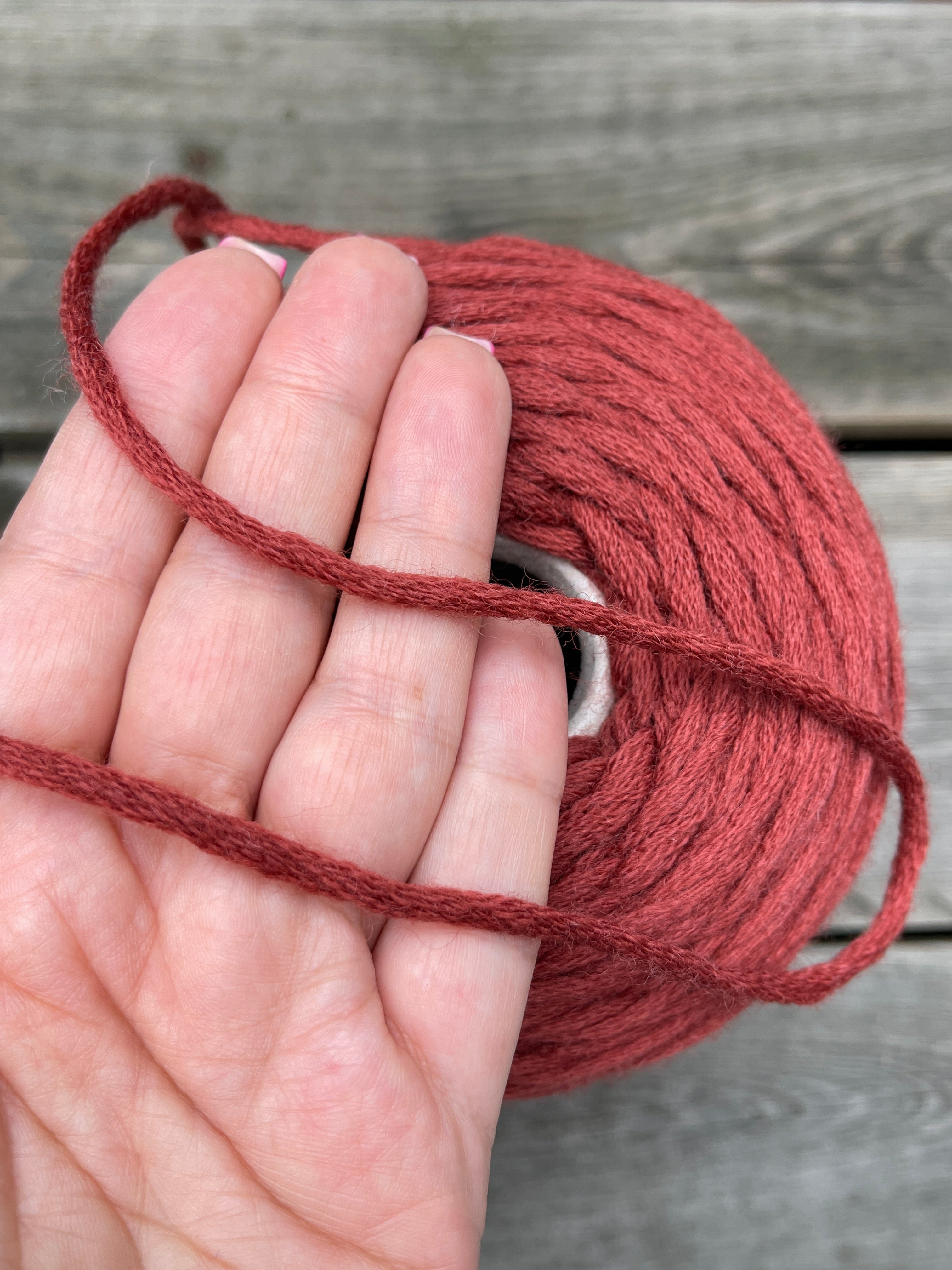 Filati Crochet terracotta