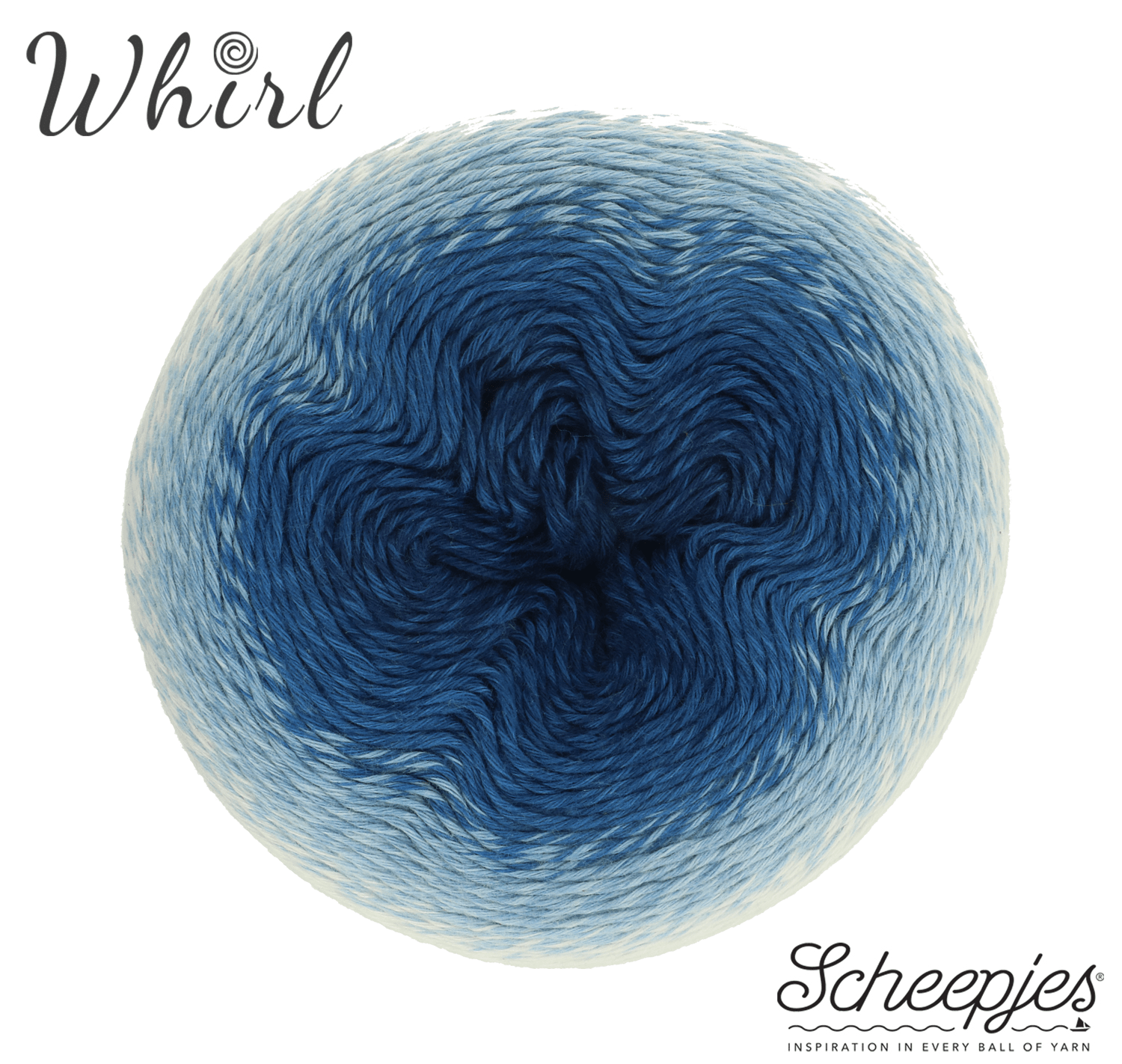 Whirl Ombré Indigo Plane 553