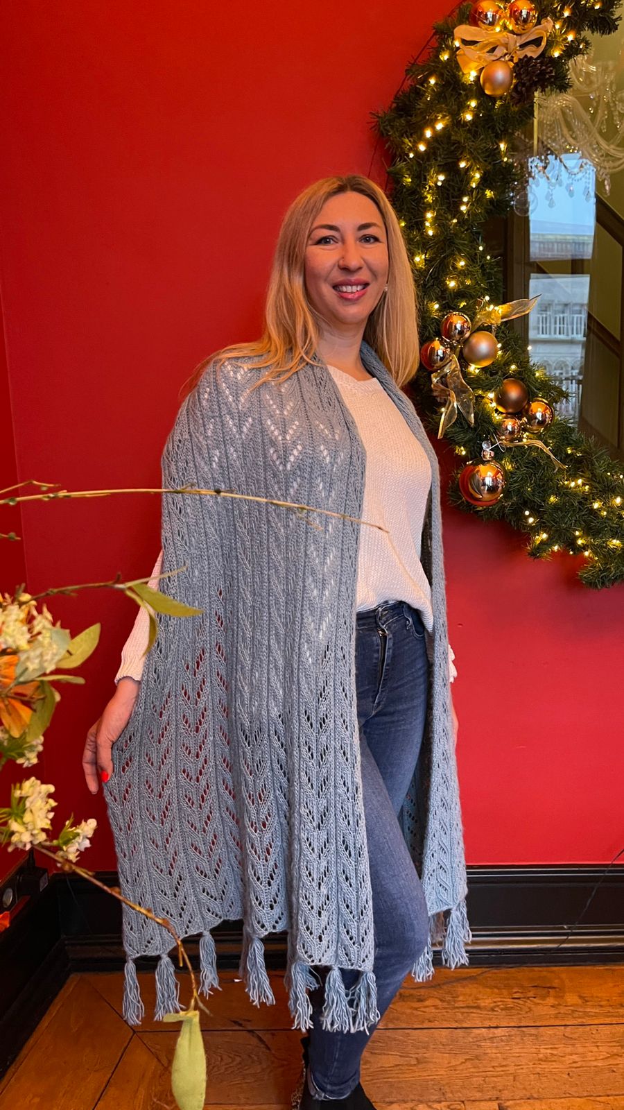 FREE Knitting pattern 'Our Tribe Wrap'