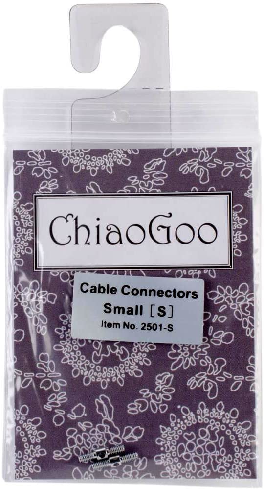 ChiaoGoo Cable Connectors for Spin or Twist Interchangeable Set S or L