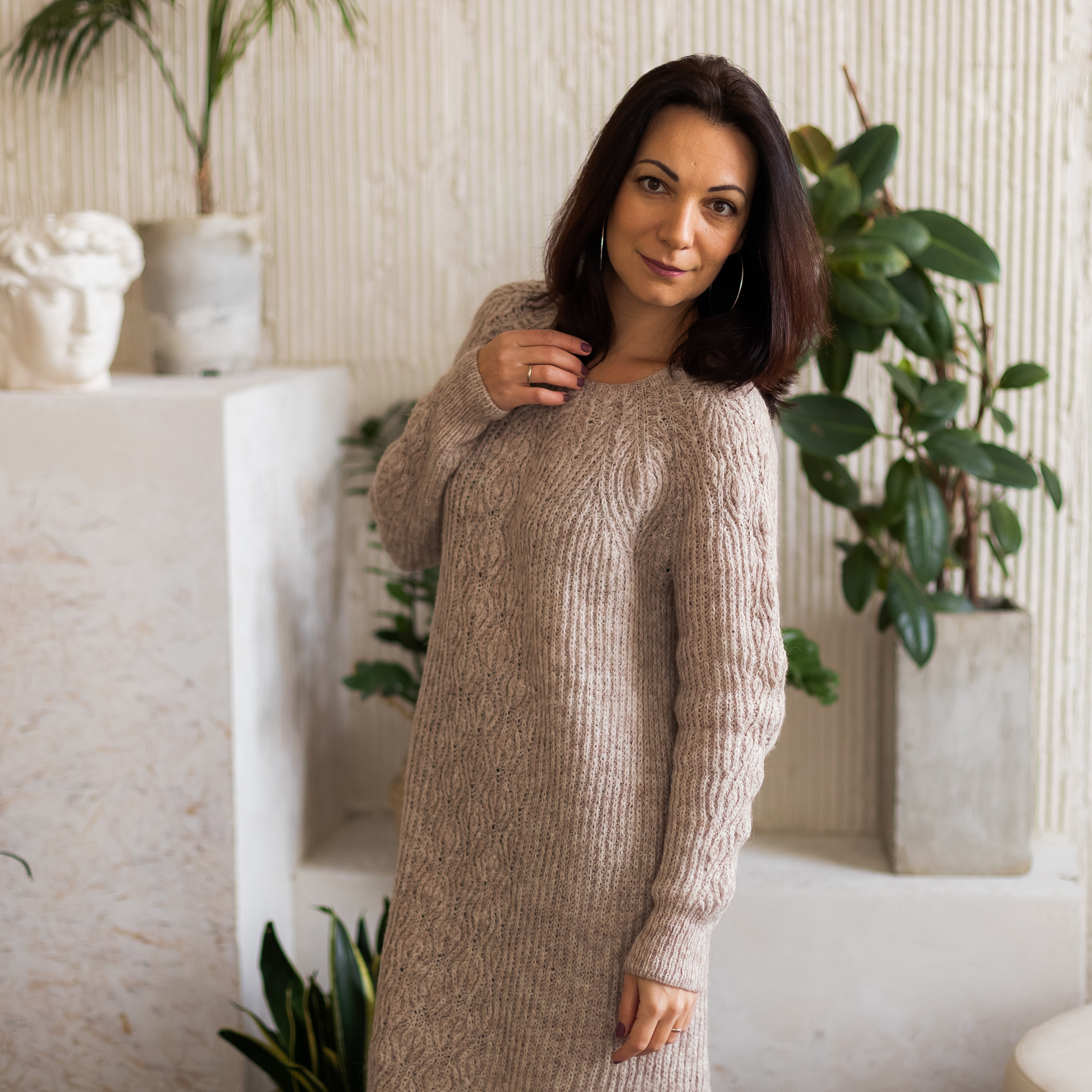 Light-weighted yarn for dresses and sweaters 😍