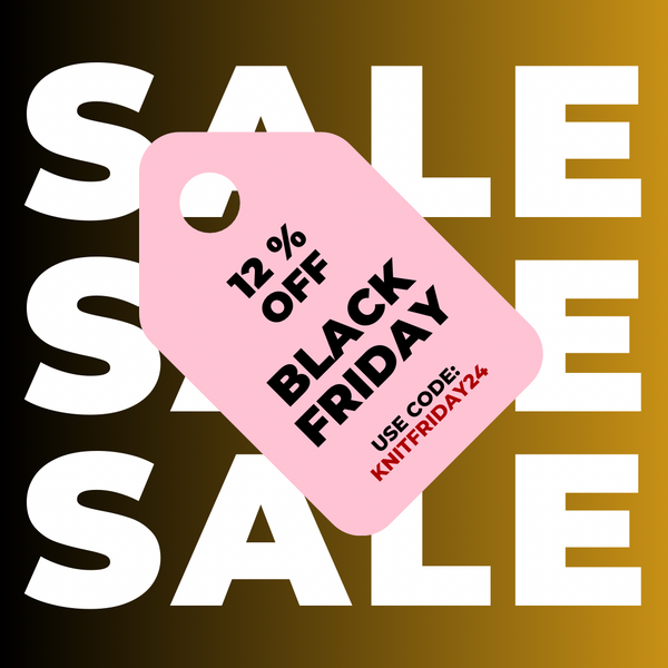 12% Off All Yarn for Black Friday!