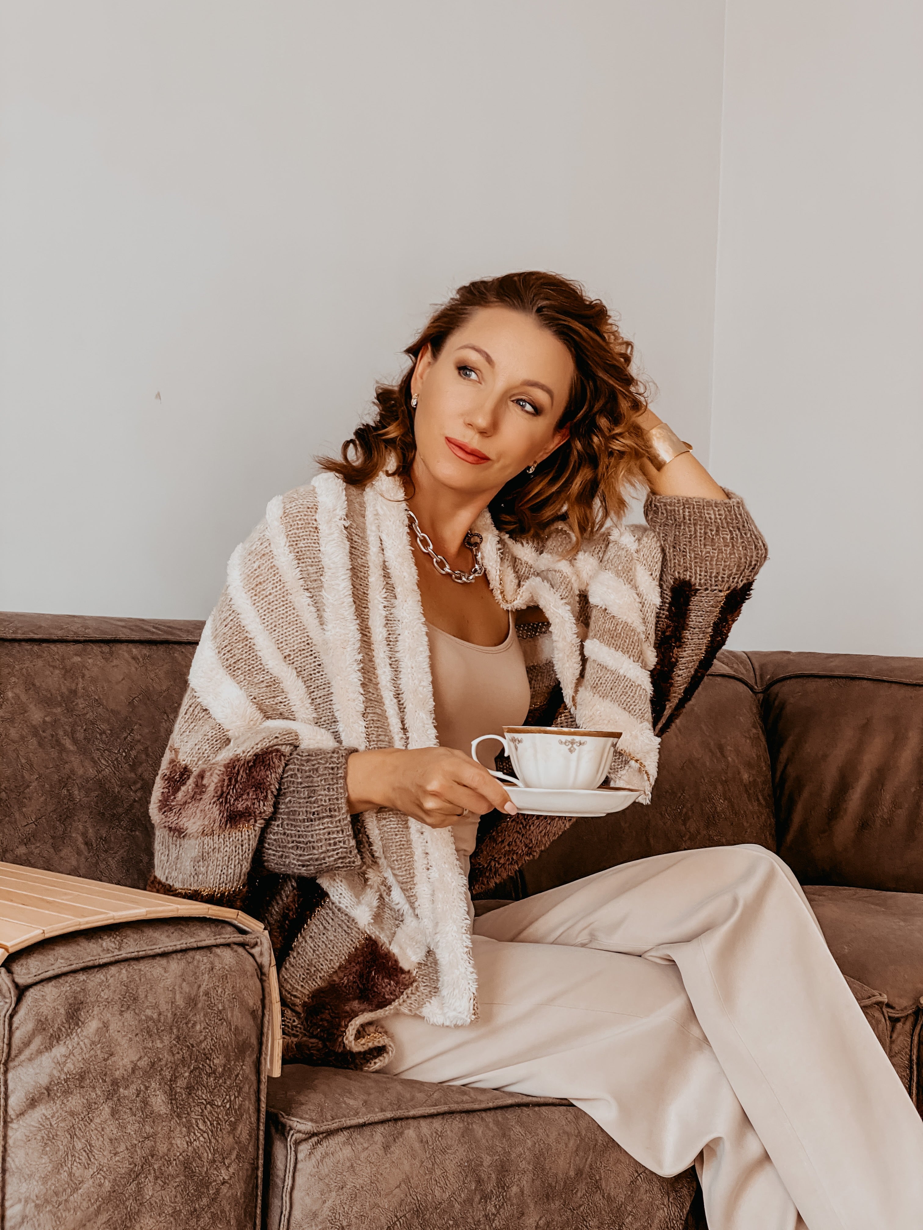 The cocoon-cardigan «Mathilda»