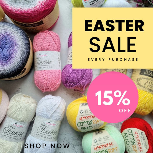Happy Easter! 15% off on everything by code!