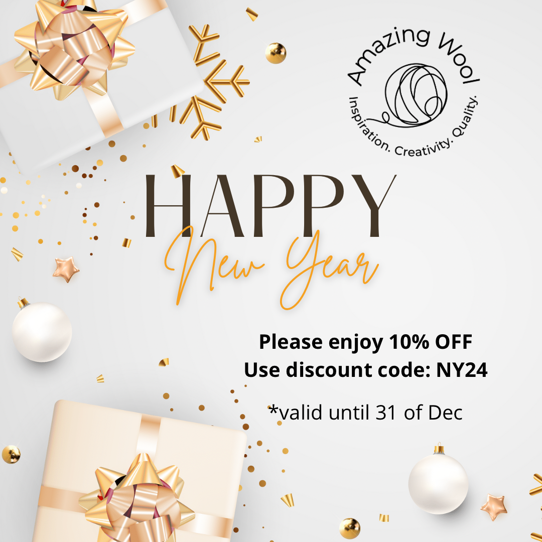 New Year, New Savings: Celebrate with 10% Off at Amazingwool!