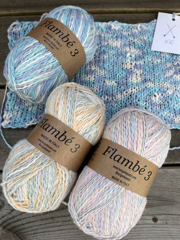Flambe 3 - a new irregular cotton in stock!