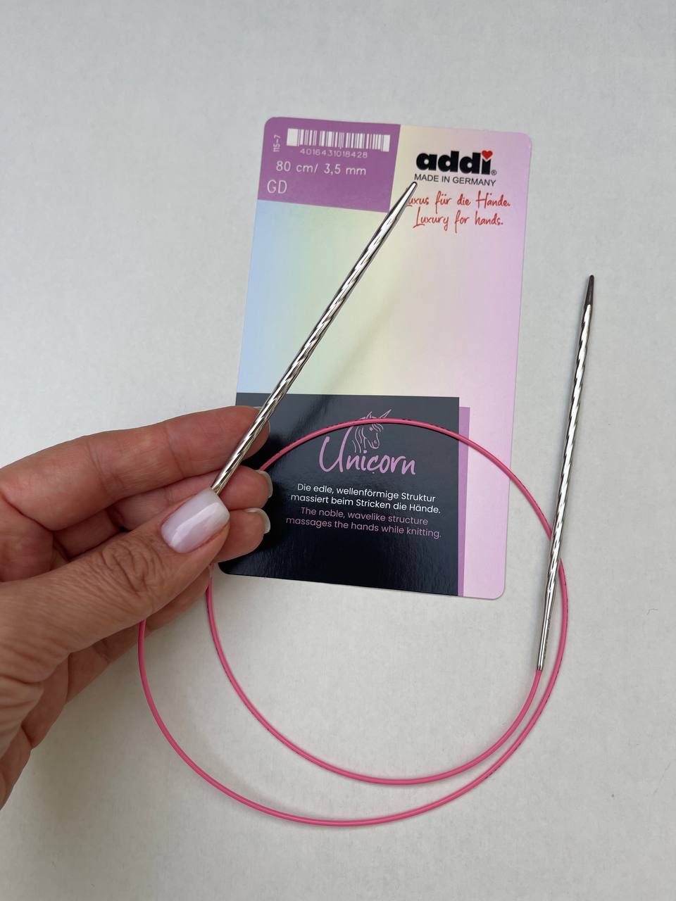 New massage needles by Addi