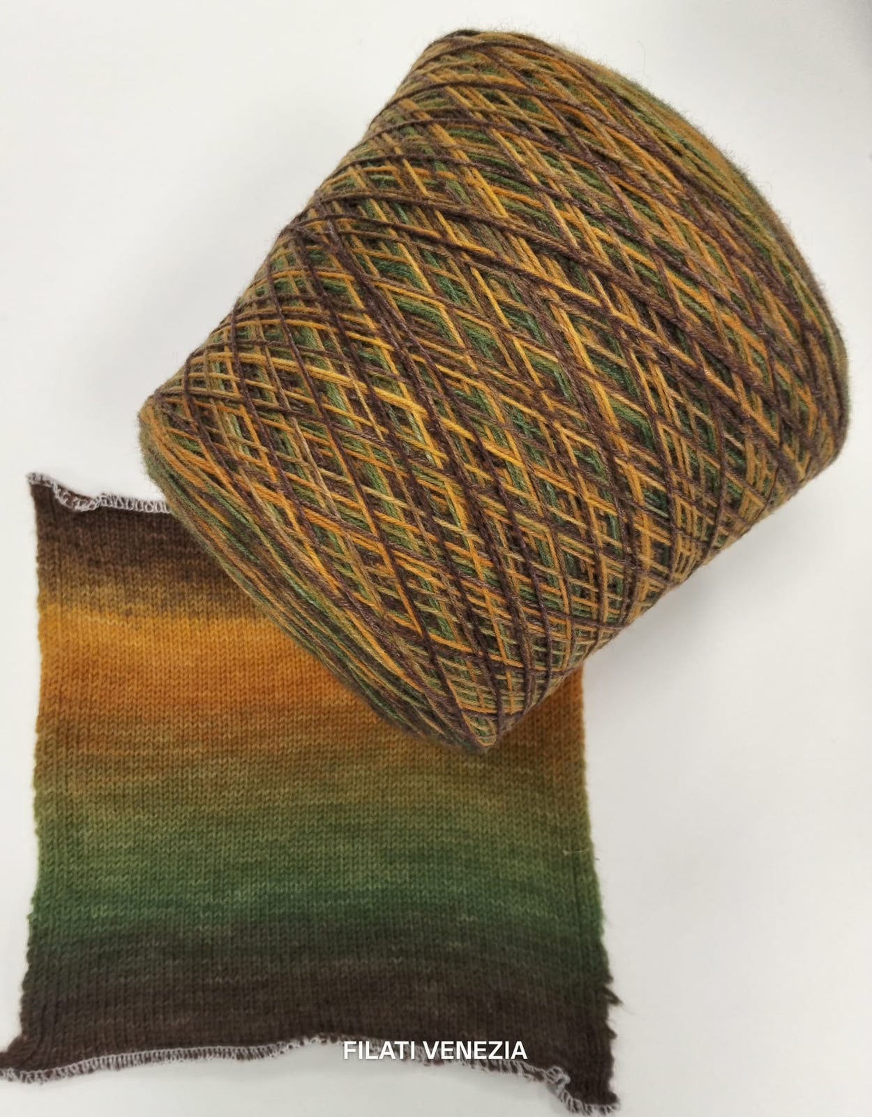 Filati Venezia Calzetteria Degrade Forest Amber, sock yarn