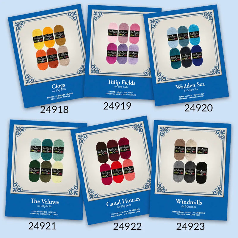 Colour Crafter colour pack 6x50g, The Veluwe