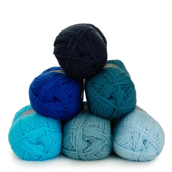 Colour Crafter colour pack 6x50g, Wadden Sea