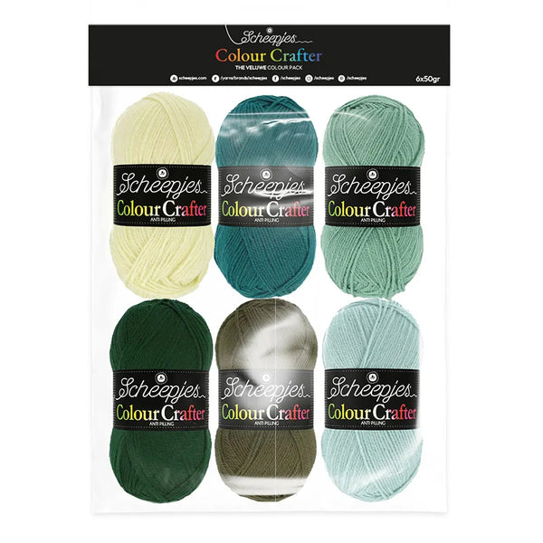 Colour Crafter colour pack 6x50g, The Veluwe