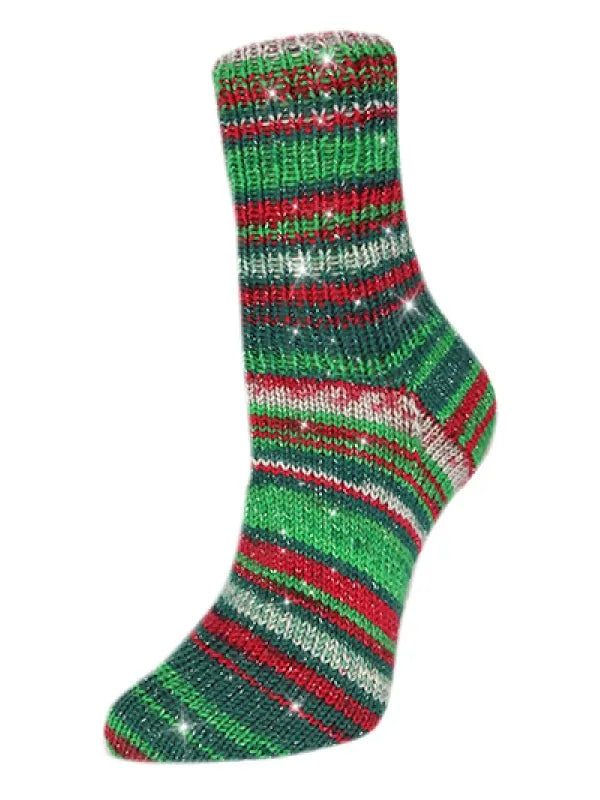 Flotte Socke Christmas Metallic