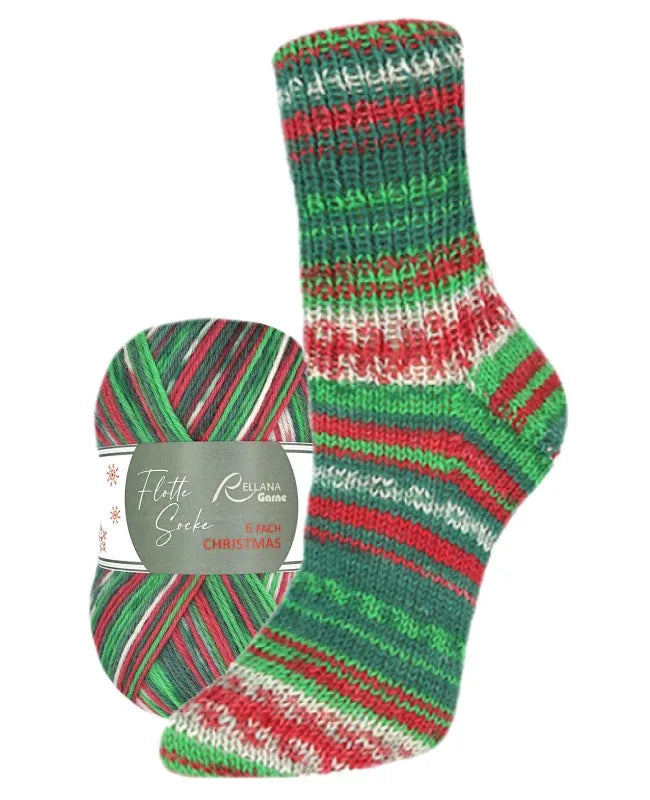 Flotte Socke Christmas 6-ply