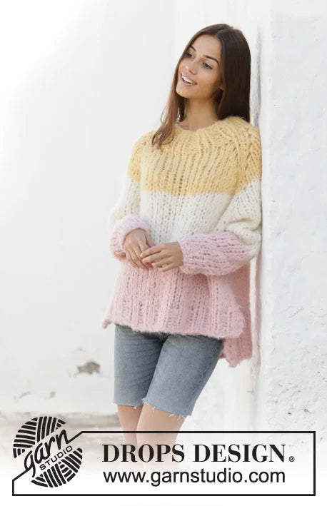 DROPS Melody Uni Colour 06 powder pink