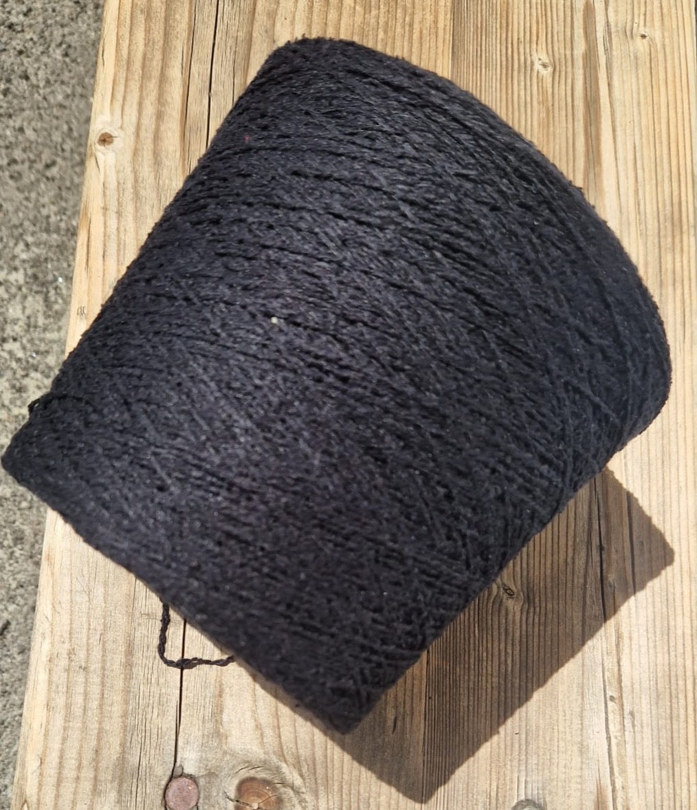 Seta Bourette Black