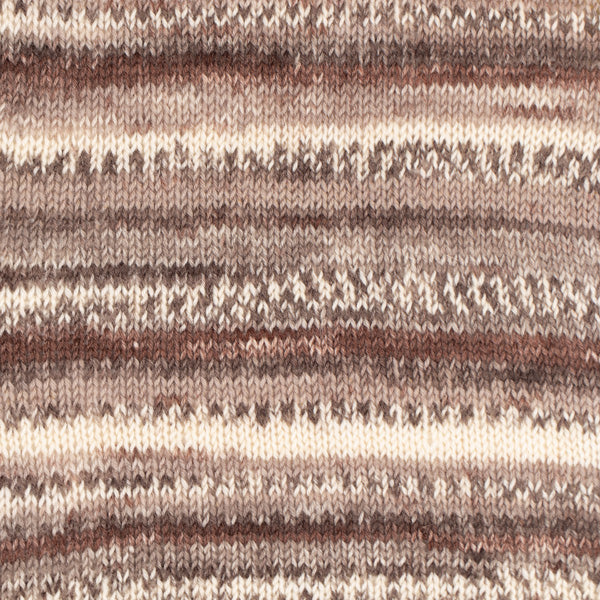 DROPS Fabel Print 912 soft chocolate