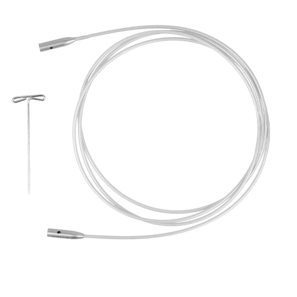 ChiaoGoo SWIV360 Silver cable 35 cm
