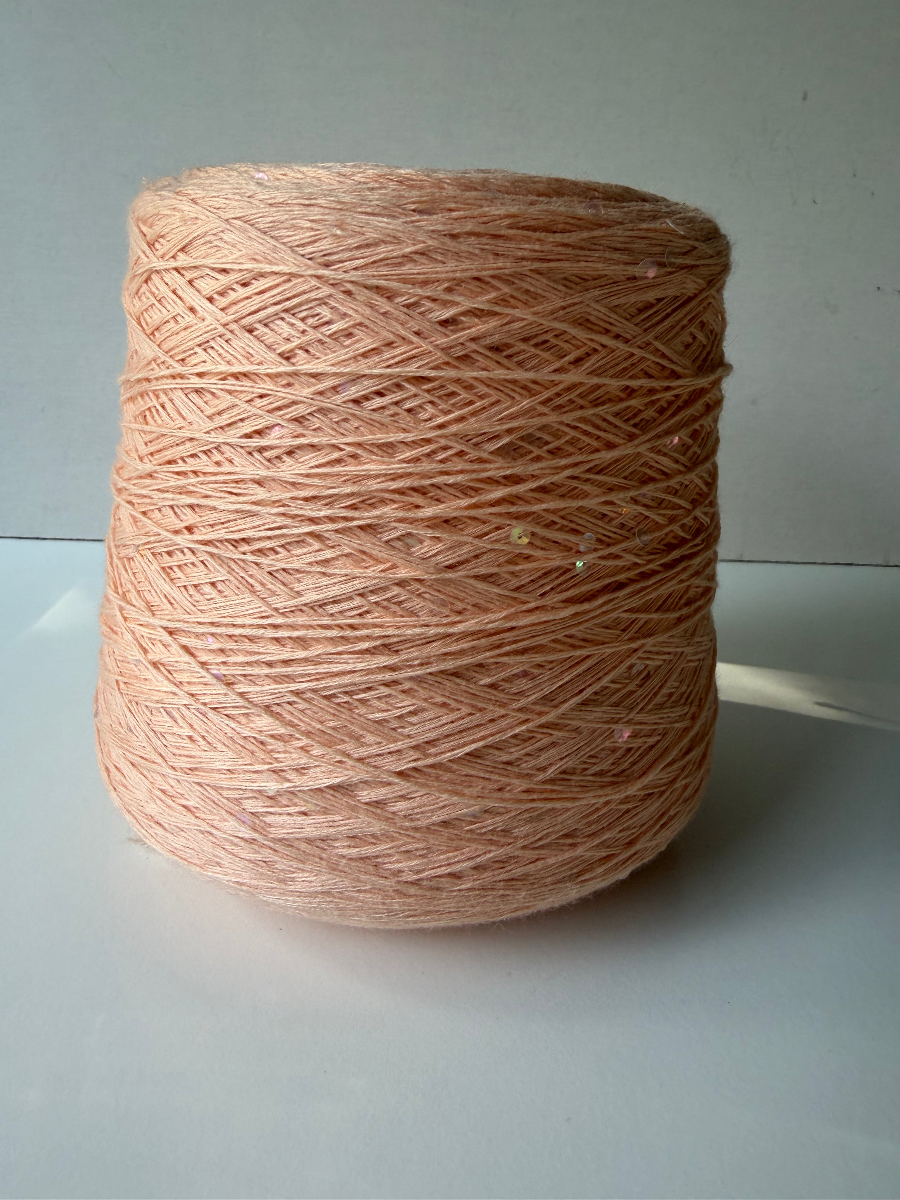 Filati Merino Pailletten Peach Blush
