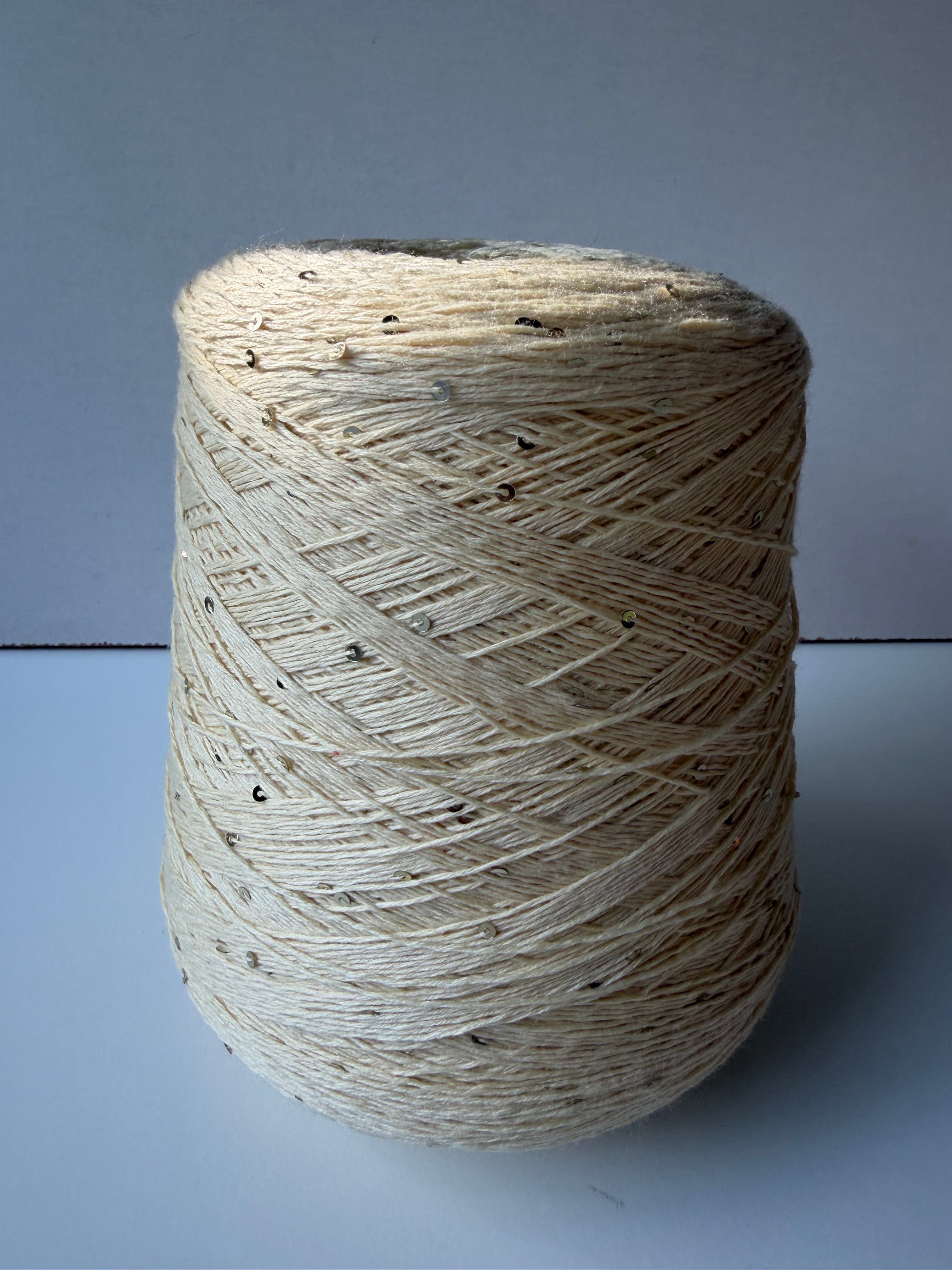 Filati Merino Pailletten Light Yellow