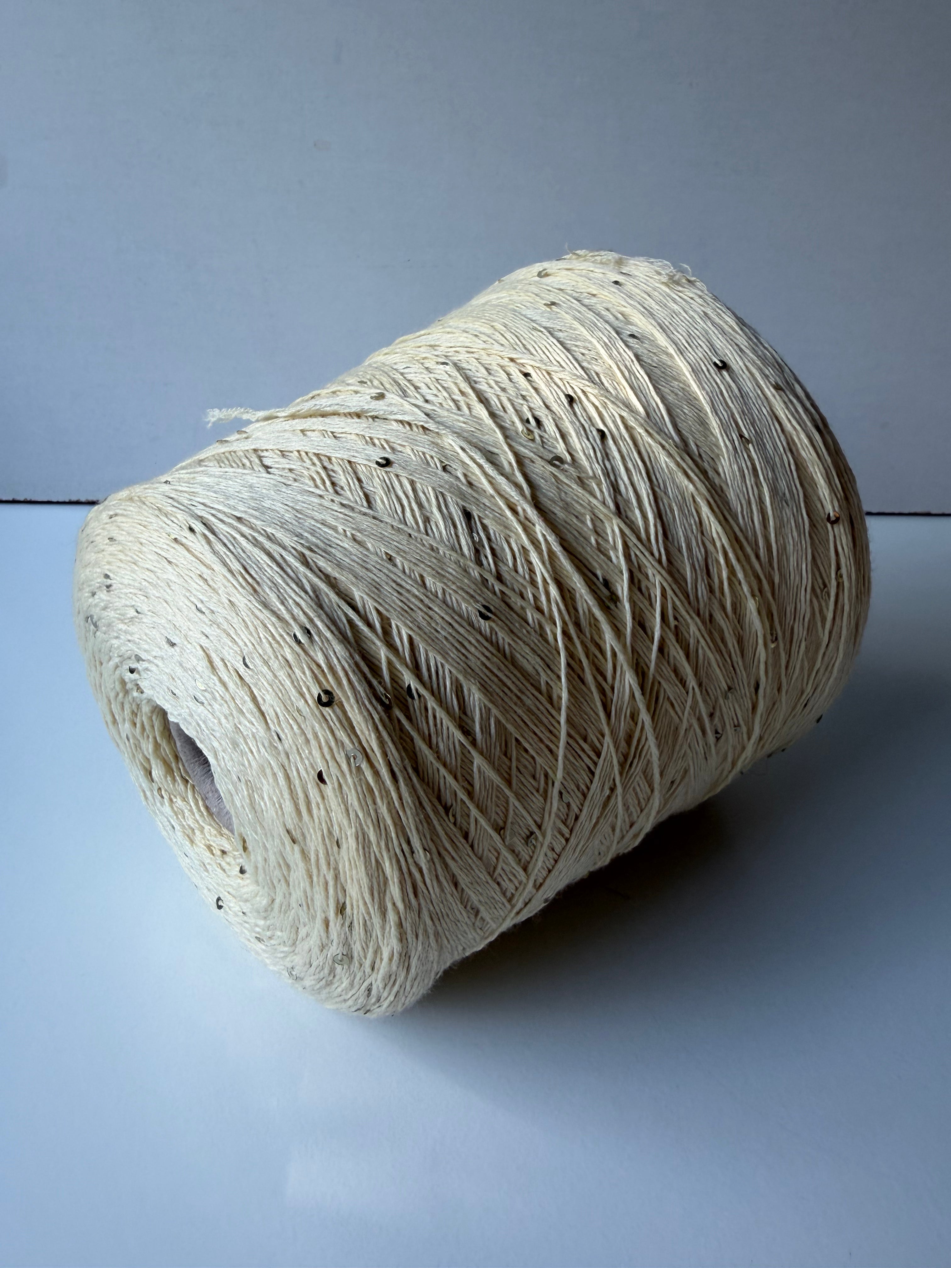 Filati Merino Pailletten Light Yellow