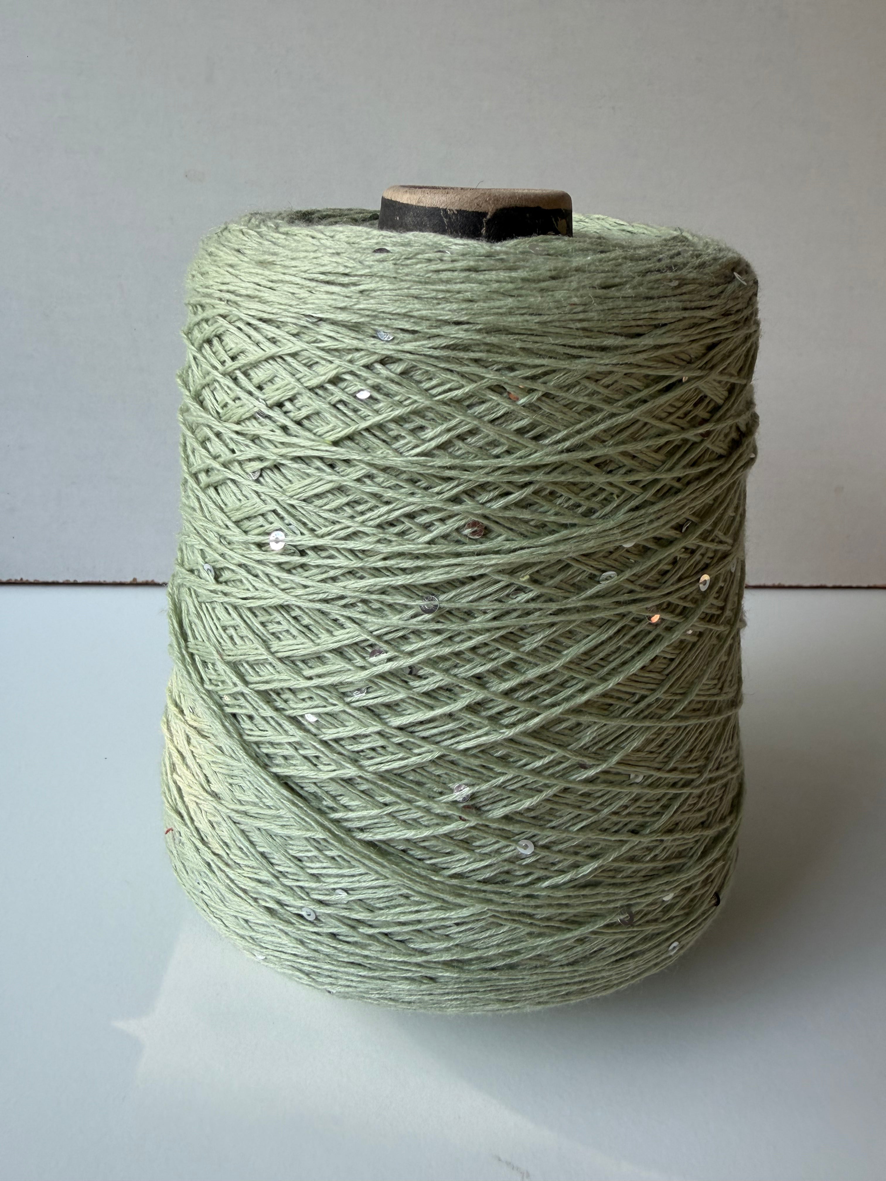 Filati Merino Pailletten Pistachio