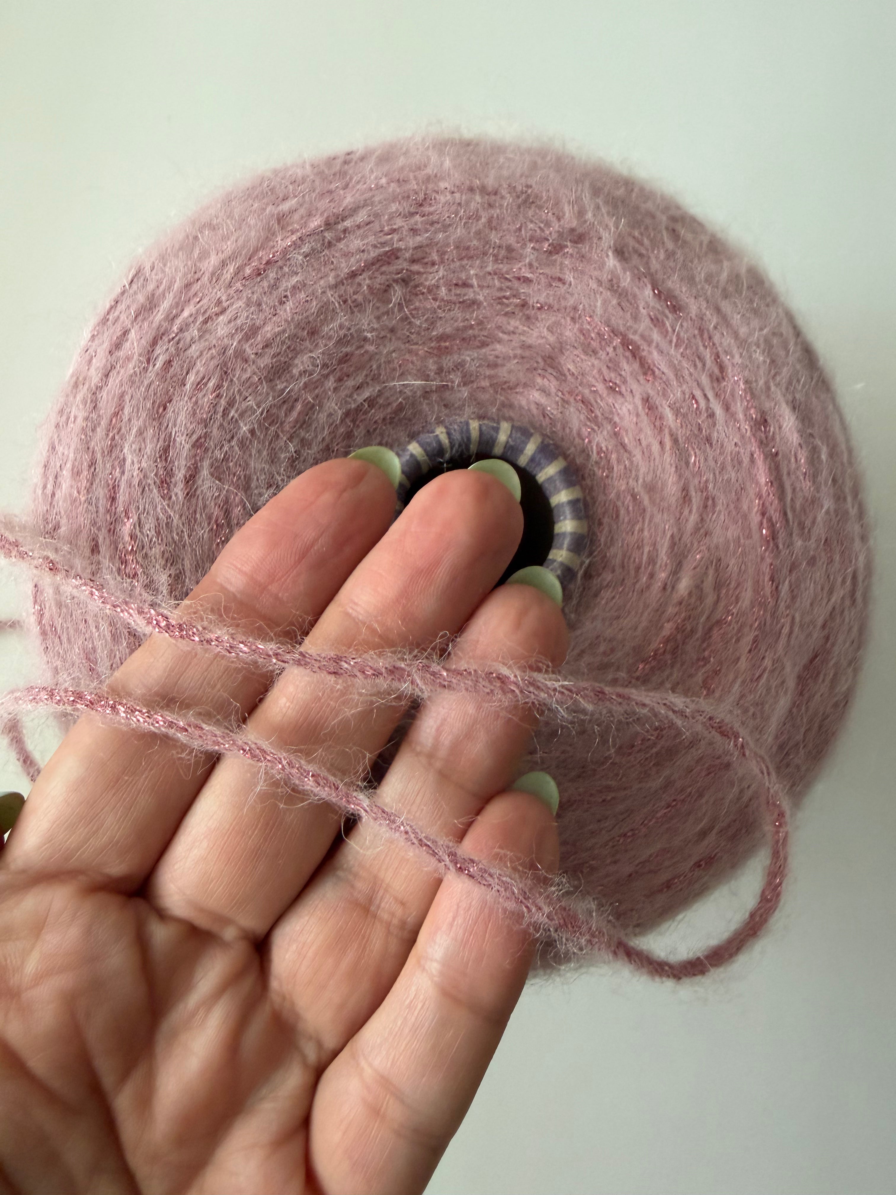Filitaly Lab Mizar dusty rose with lurex