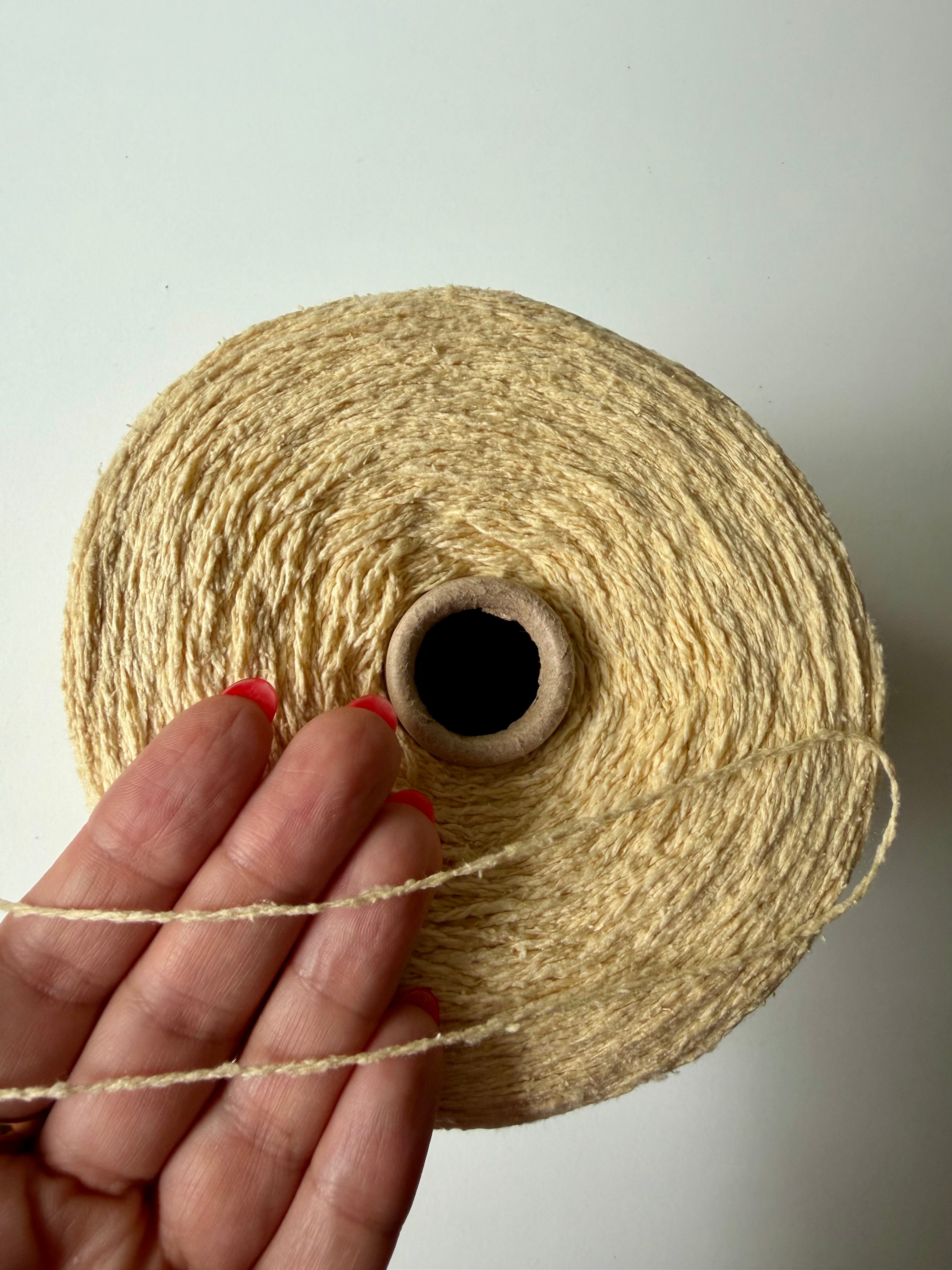 Seta Bourette Light Yellow
