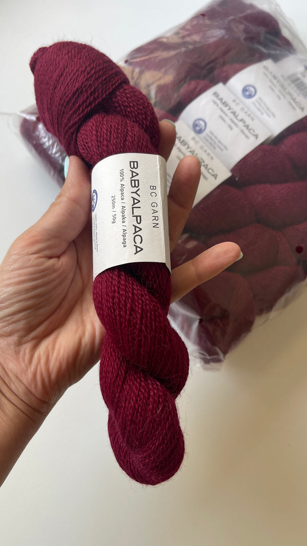 Babyalpaca 10/2 RAS 08 Burgundy