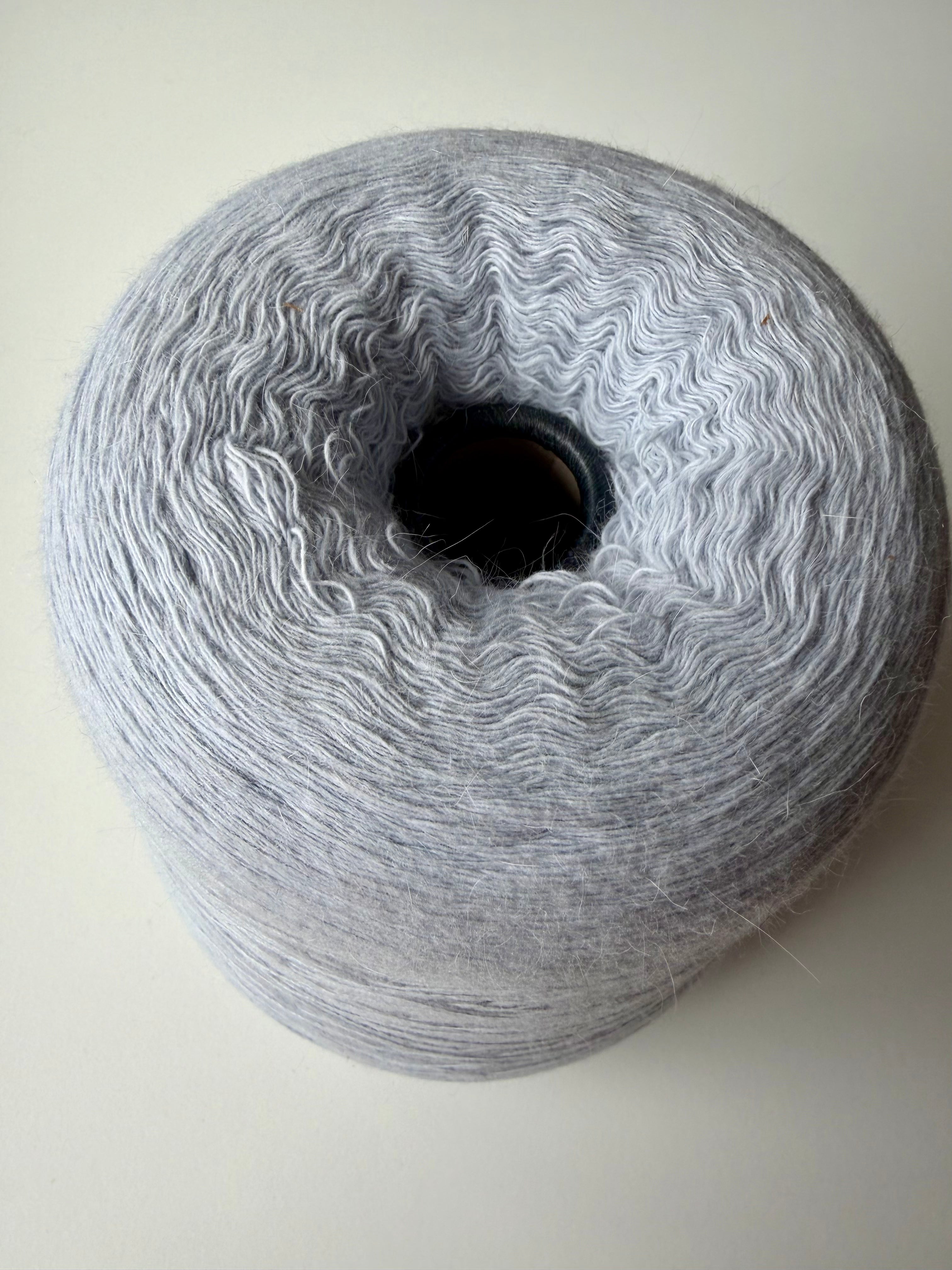 Angora Merino blend light blue