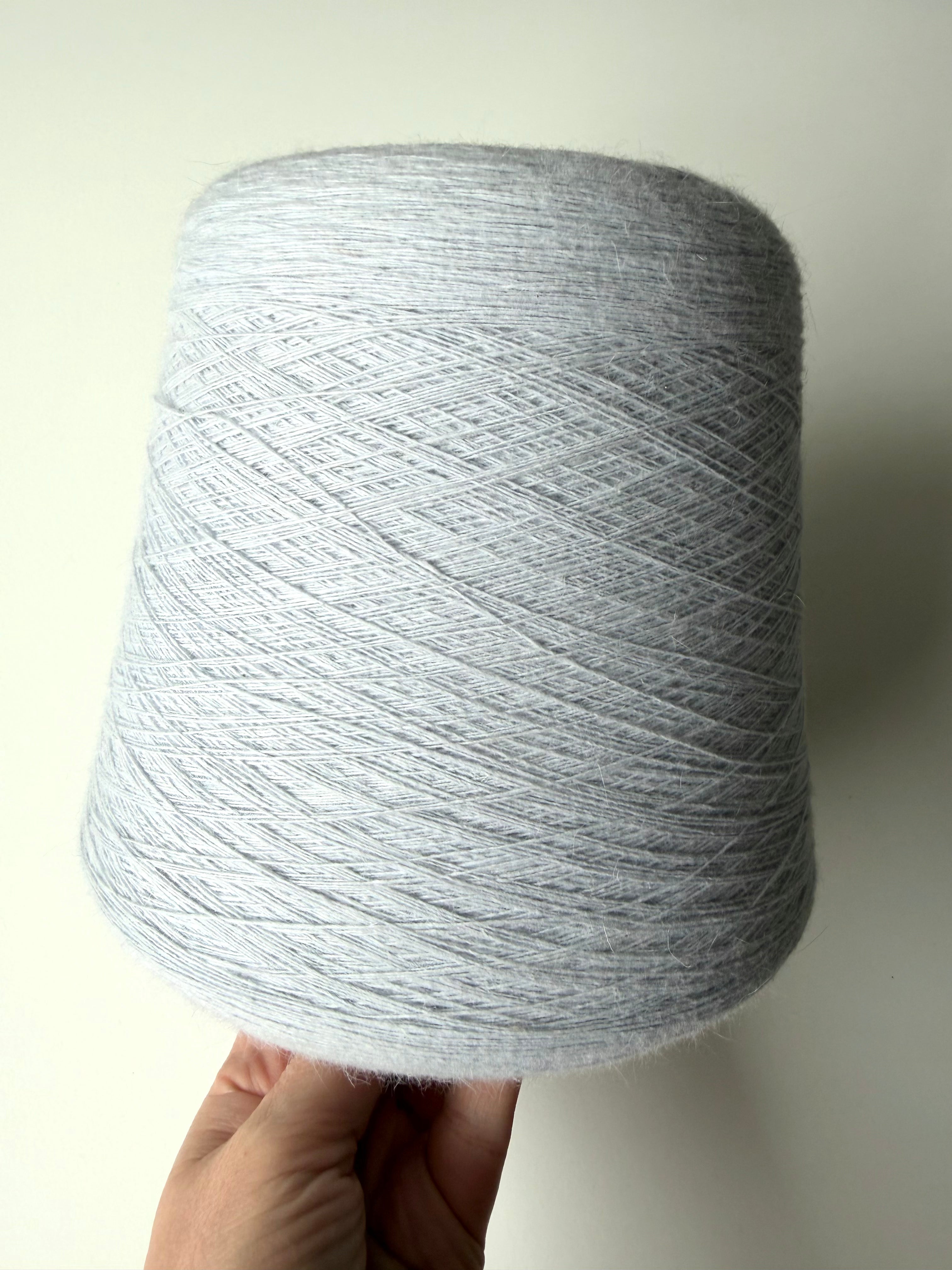 Angora Merino blend light blue