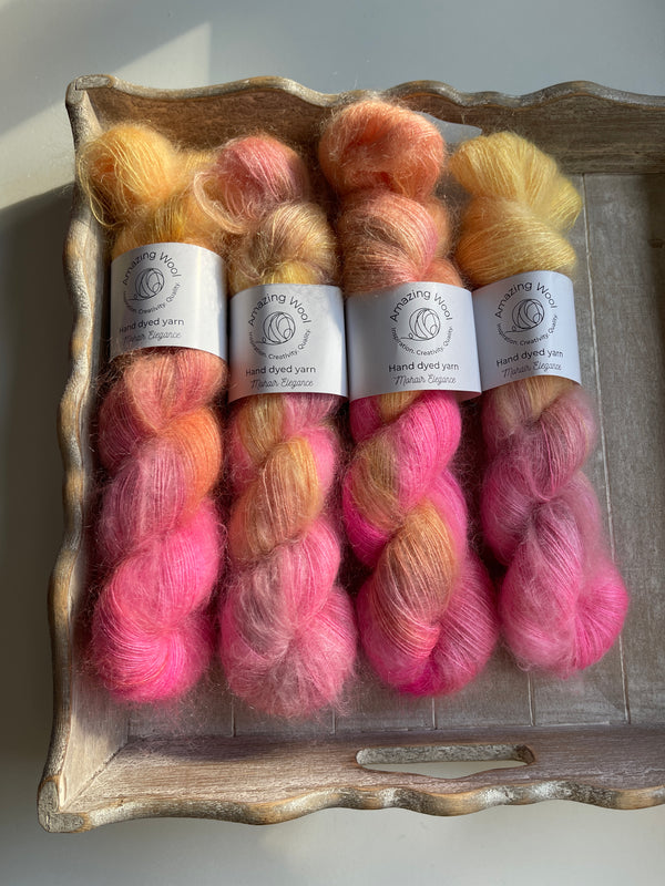 Mohair Elegance: Pink Lemonade