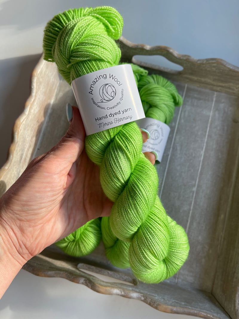 Merino Harmony: Juicy green